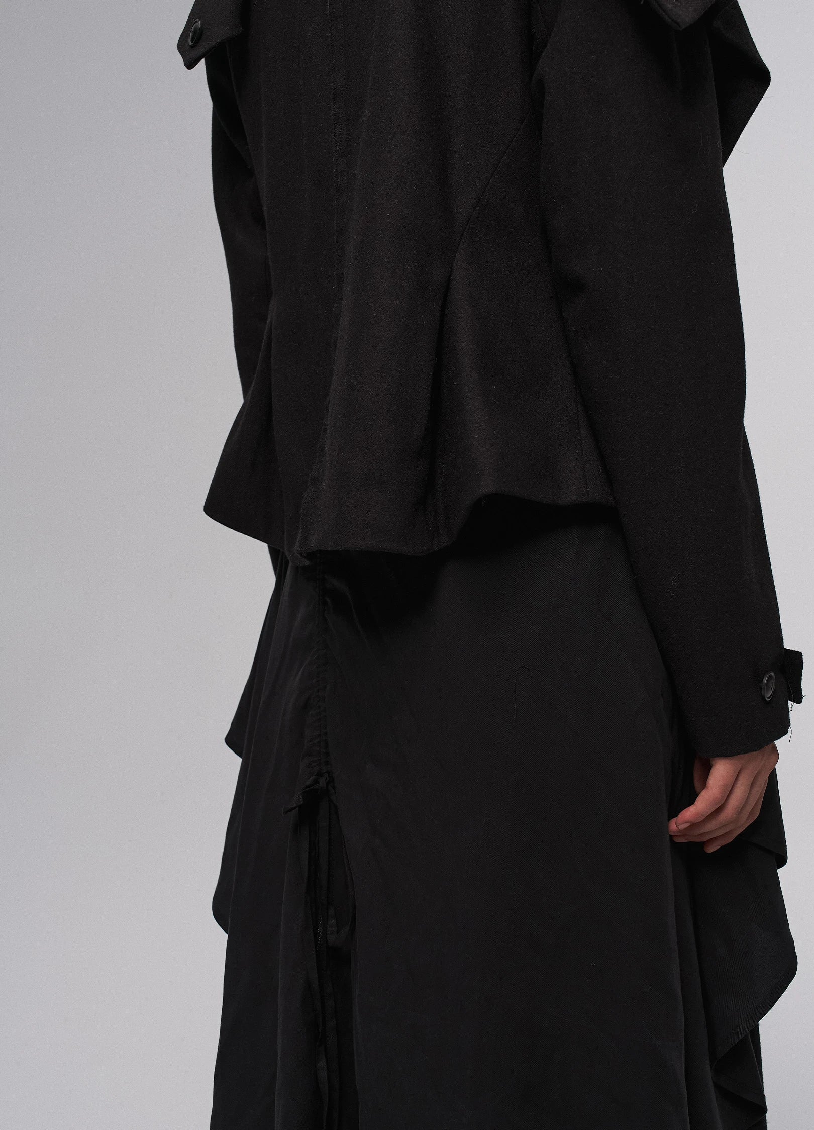 Distressed Collar Jacket - Image 7