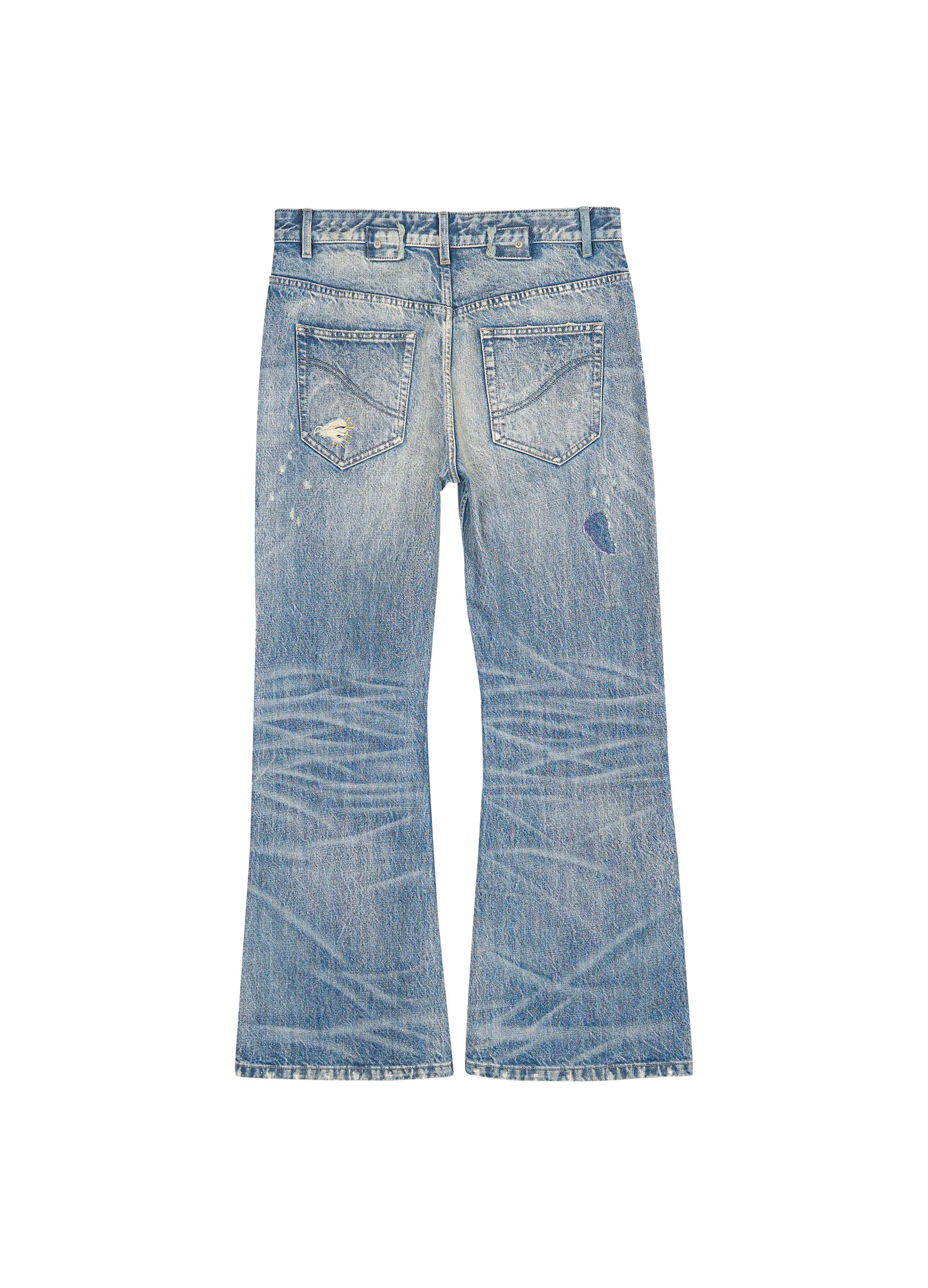 Distressed Patchwork Denim - Image 12
