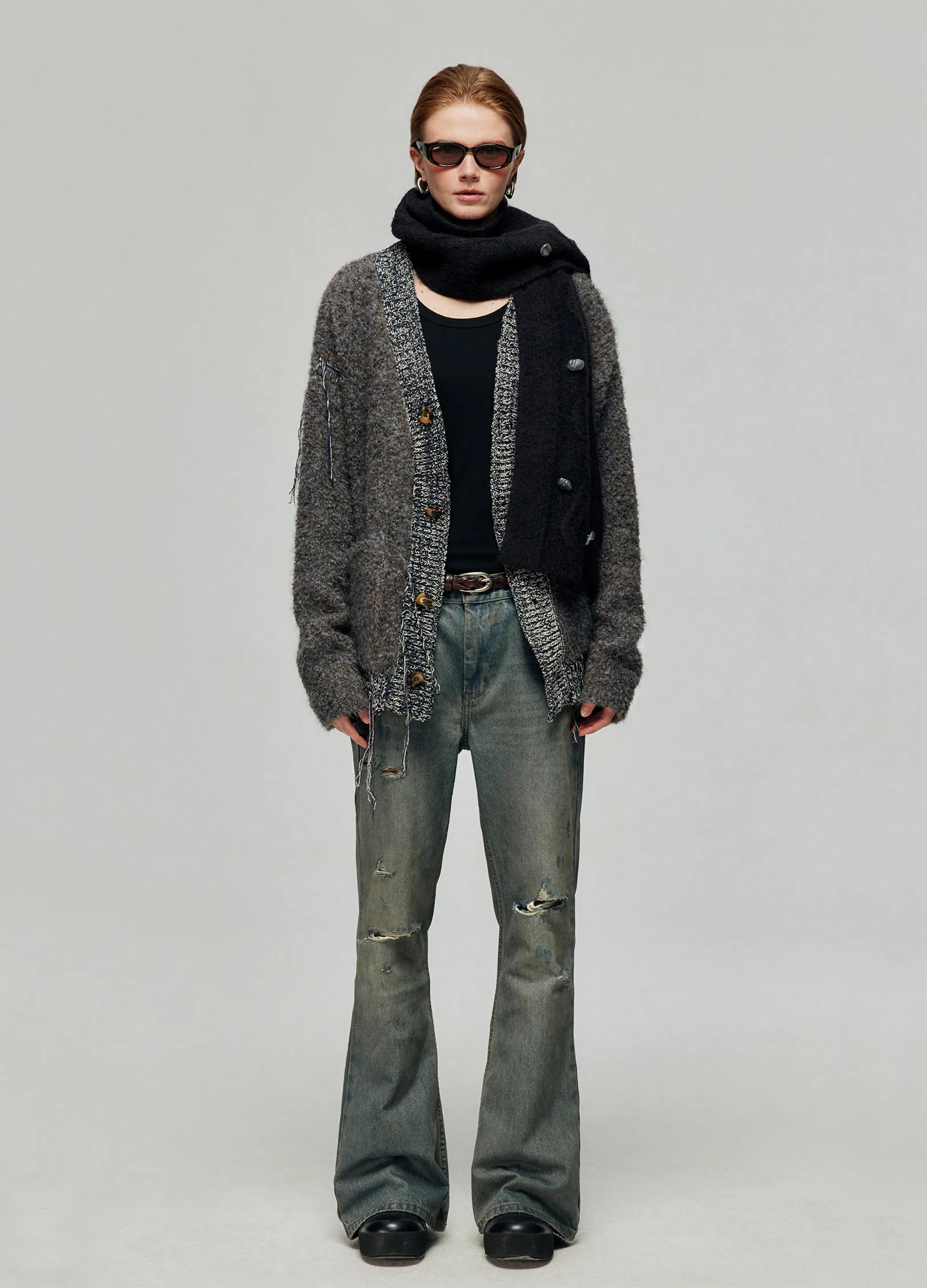 Distressed Wide Flares - Image 3