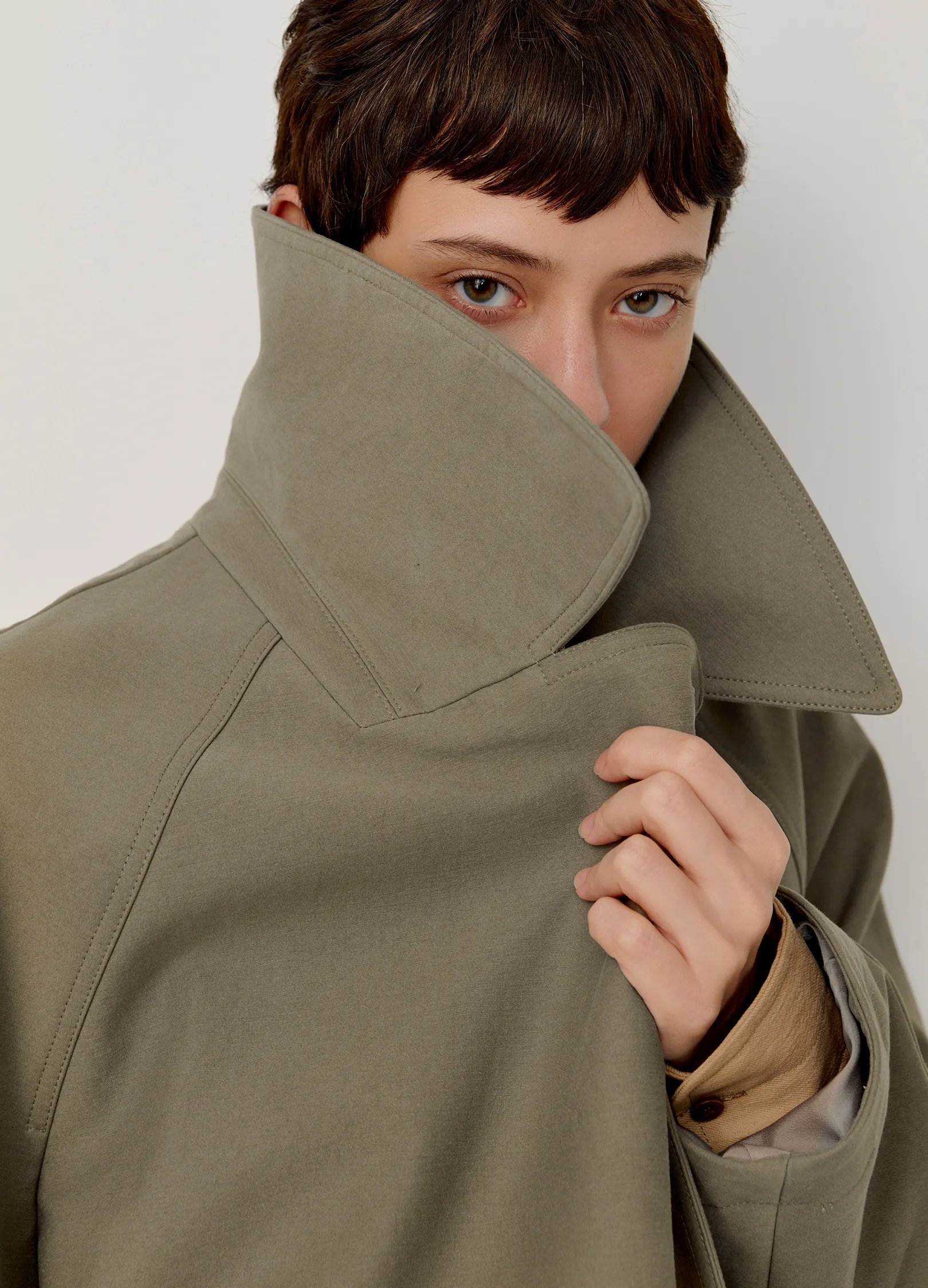 Double Breasted Lapel Jacket - Image 12