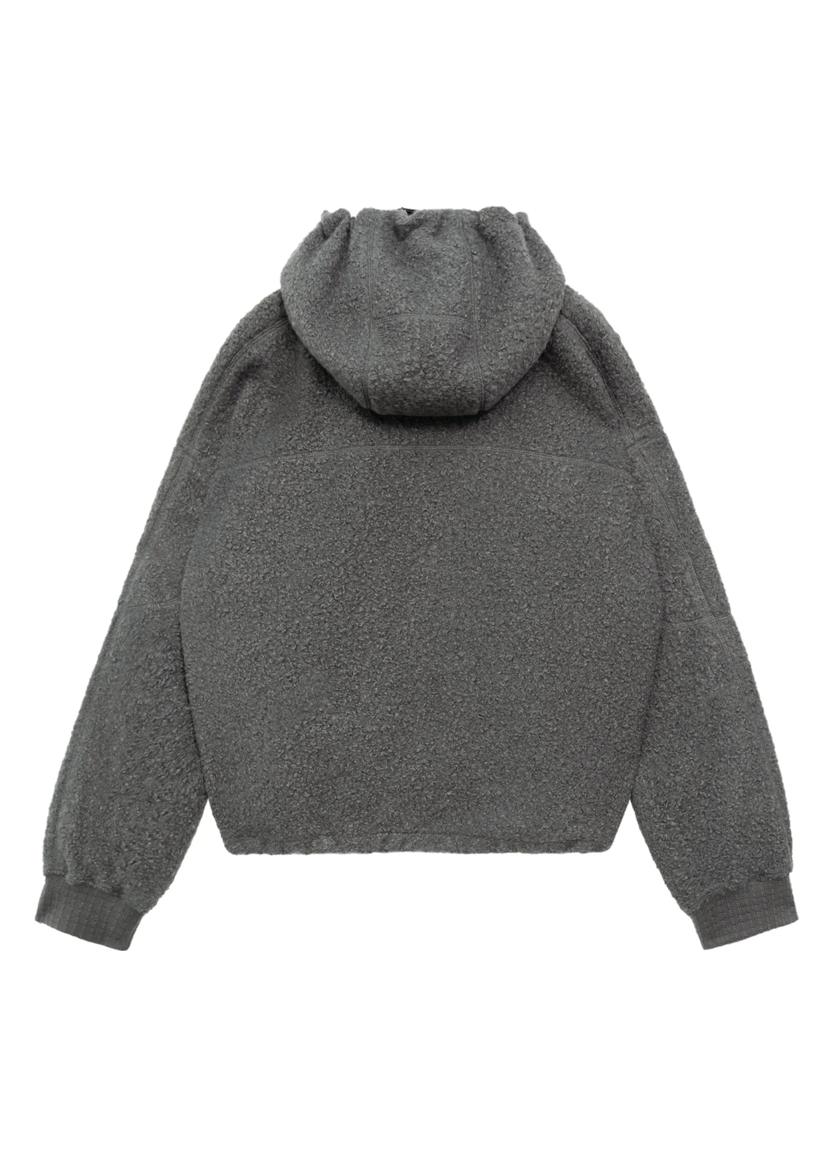 Double Zip Fleece Hooded Jacket - Image 16