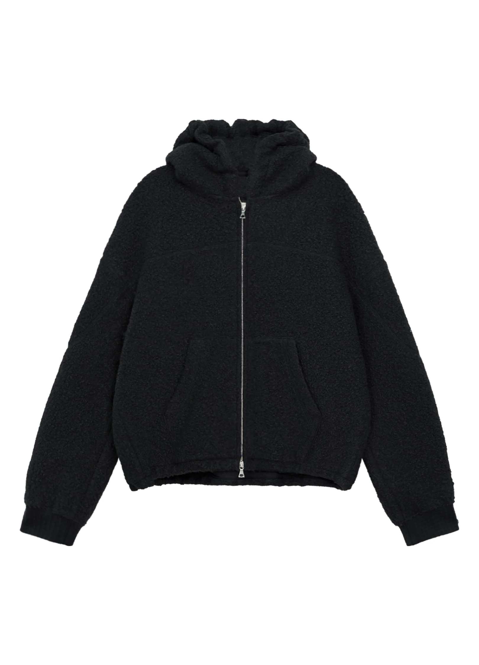 Double Zip Fleece Hooded Jacket - Image 17