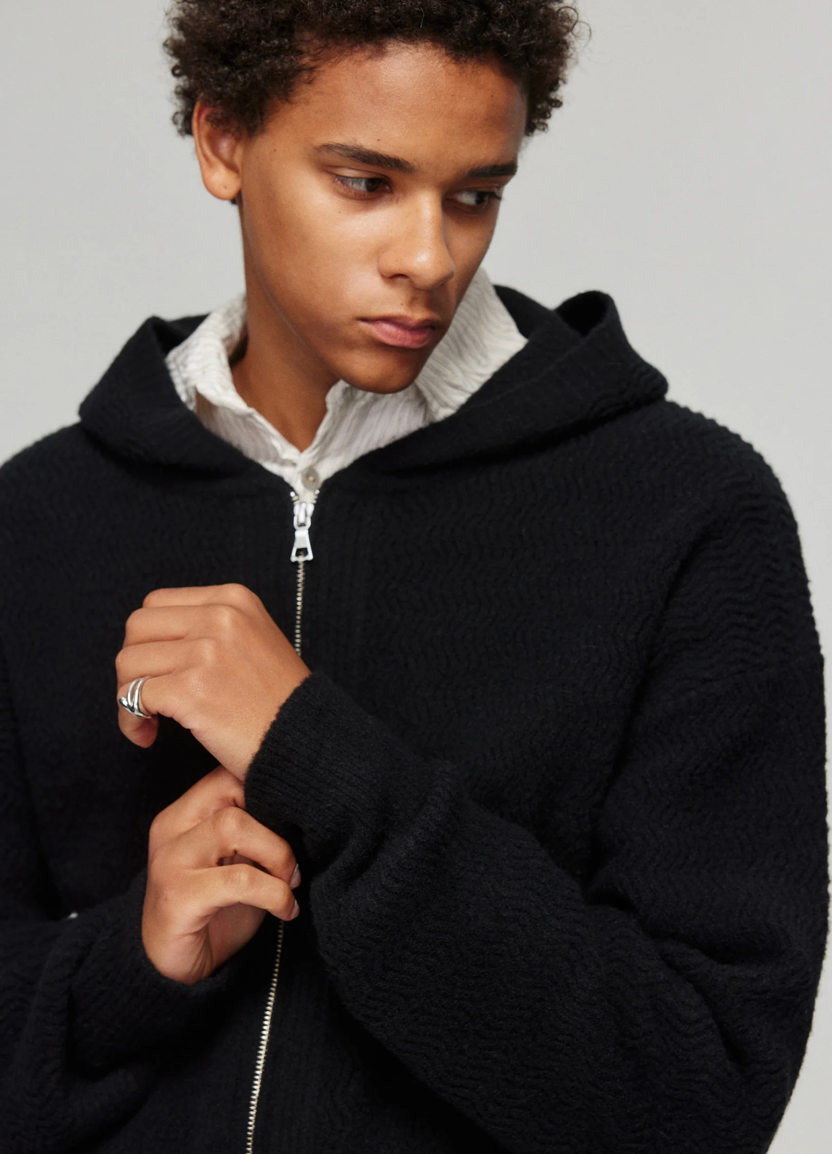 Double Zip Hoodie - Image 3