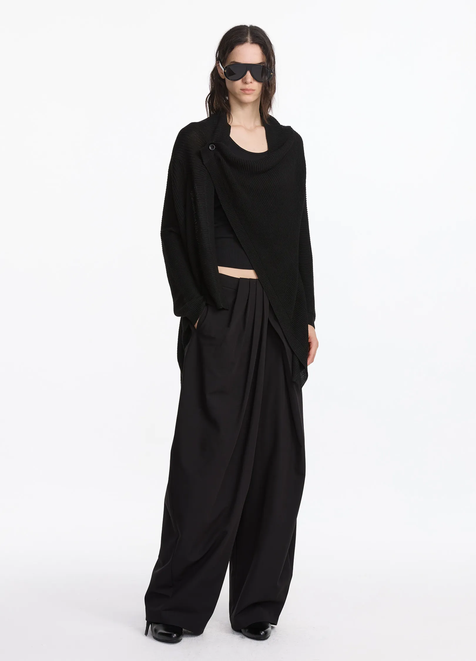 Drape Knit Cardigan - Image 7