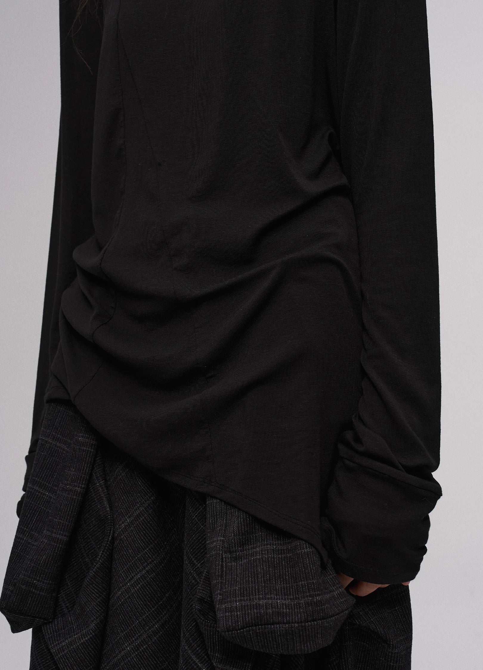 Draped Sleeve Knit - Image 10