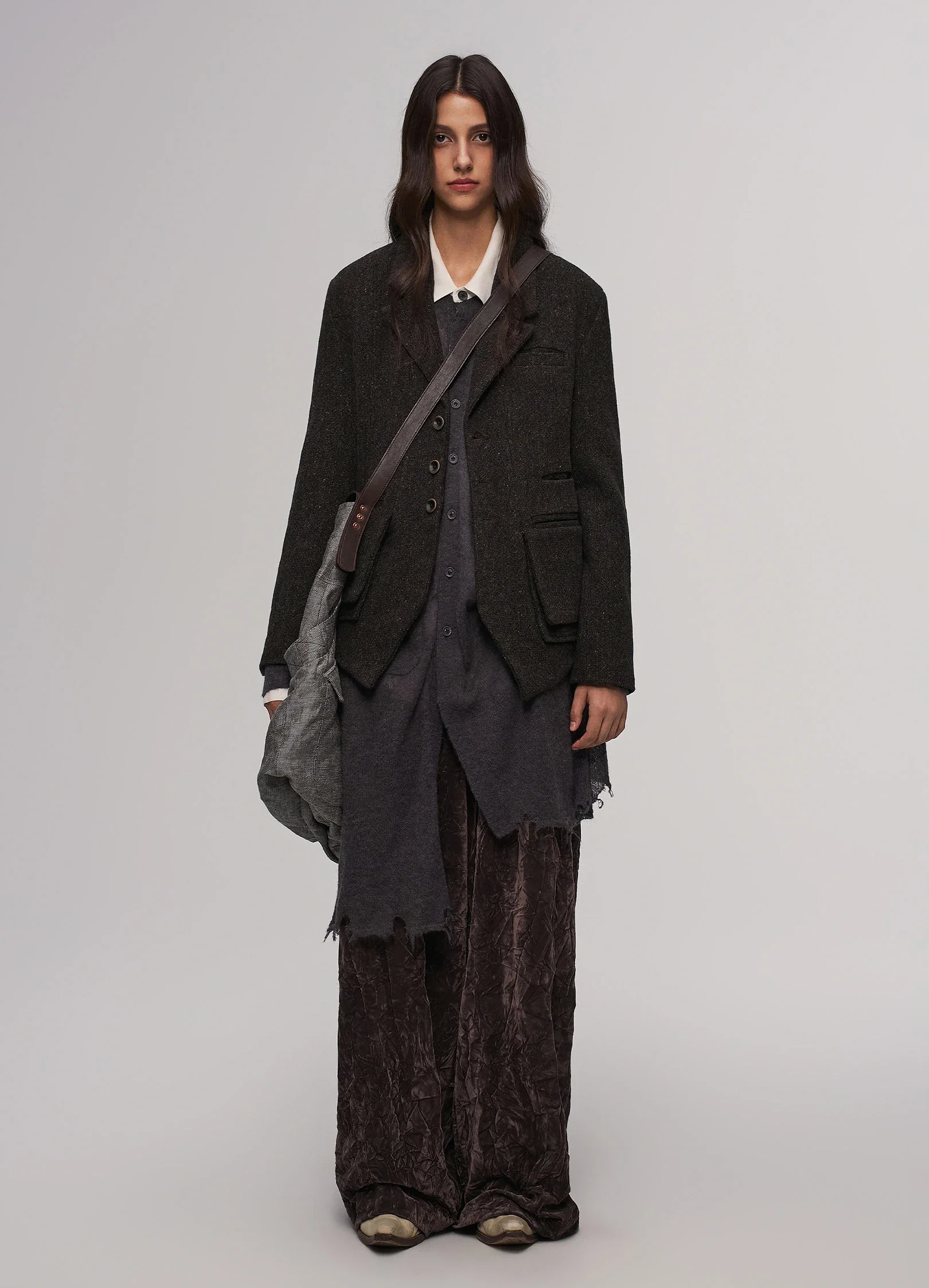 Espresso Velvet Trousers - Image 6