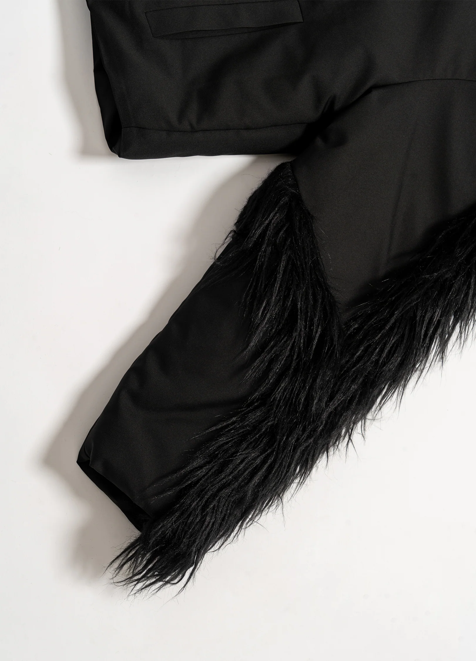 Faux Fur Puffer Jacket - Image 11