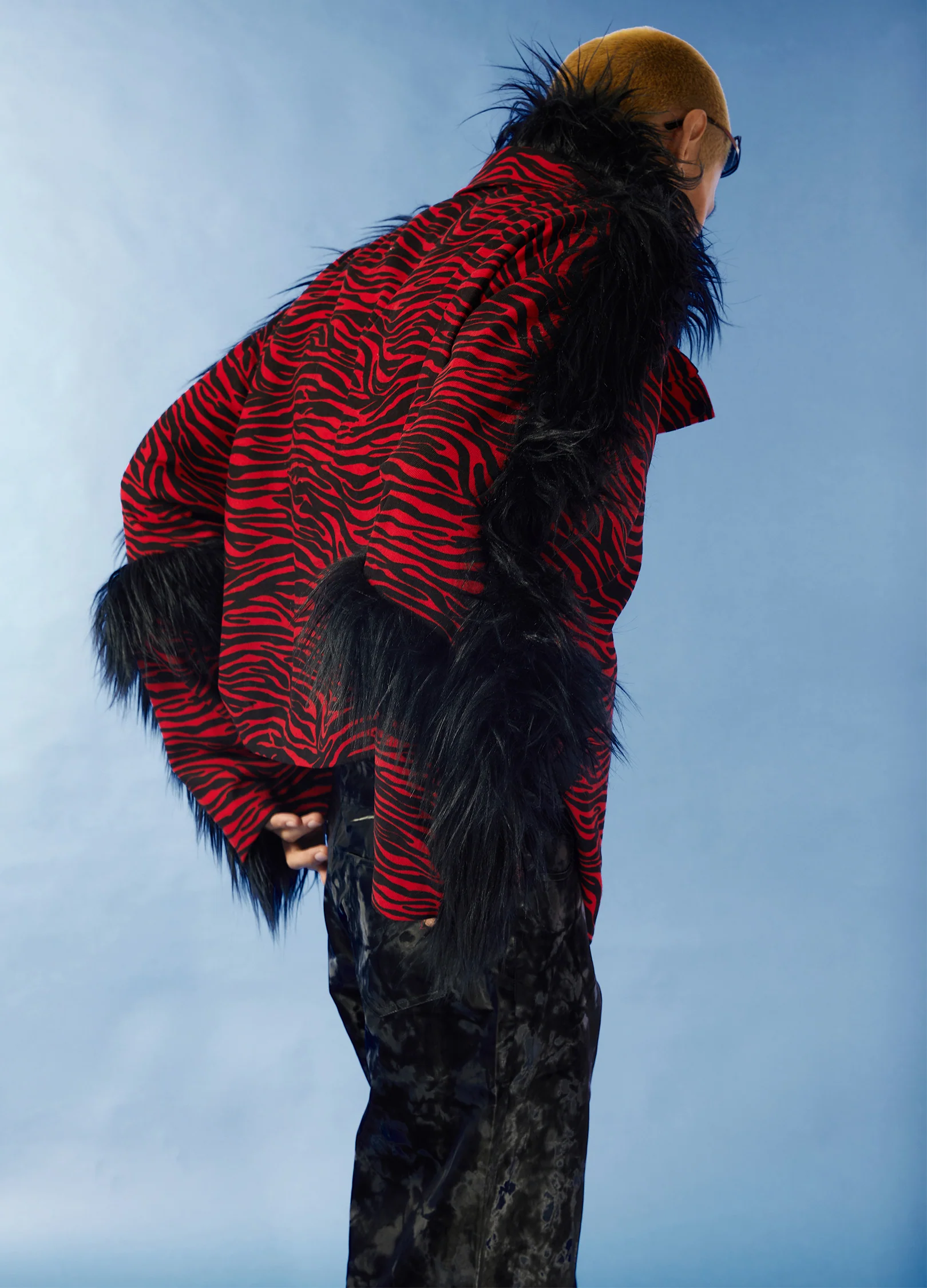 Faux Fur Puffer Jacket - Image 3