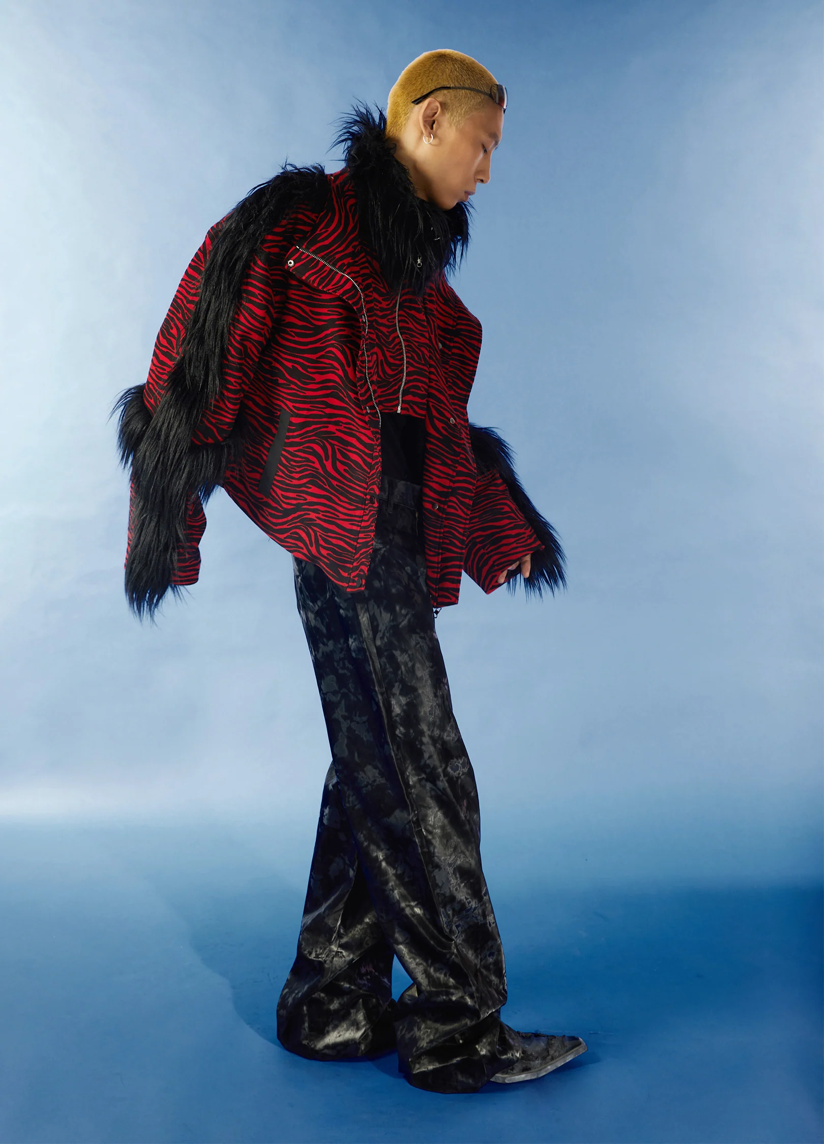 Faux Fur Puffer Jacket - Image 7