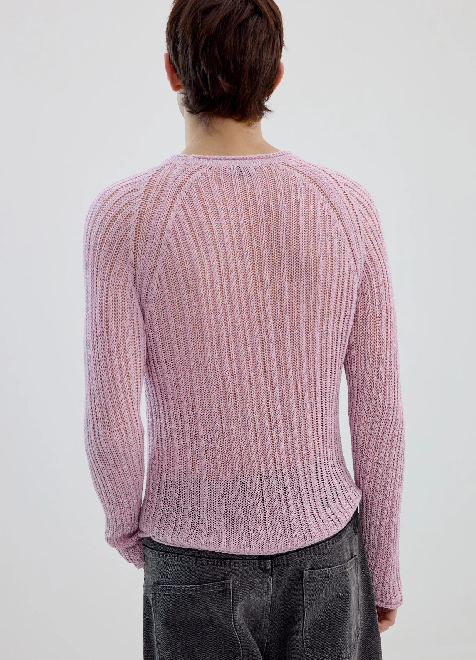 Fitted Rib Sweater - Image 11