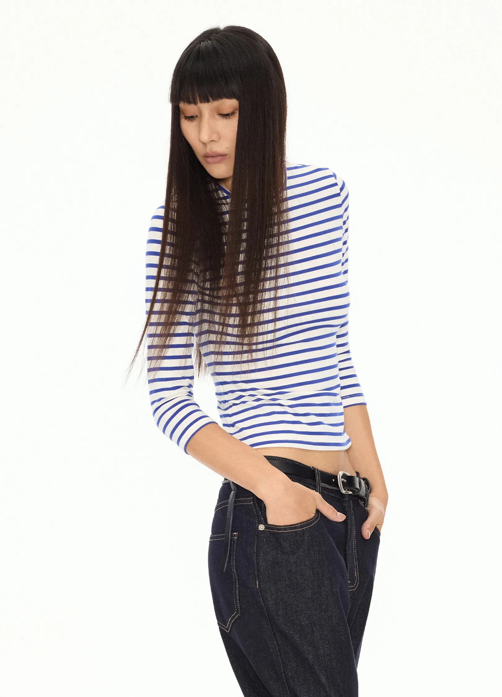 Fitted Striped Longsleeve - Image 5