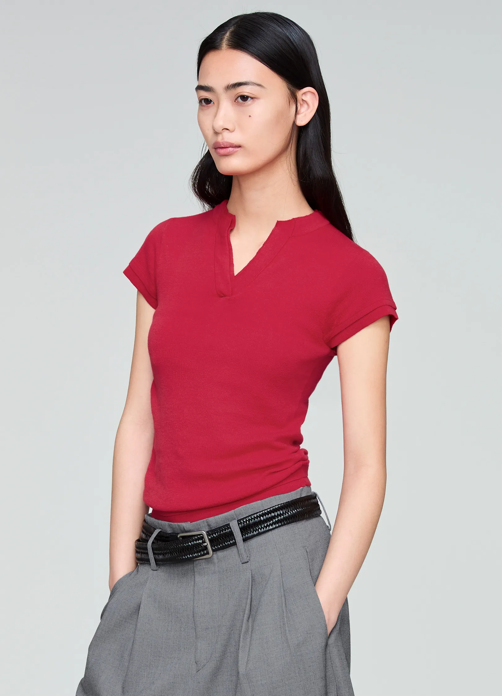 Fitted V Tee - Image 6