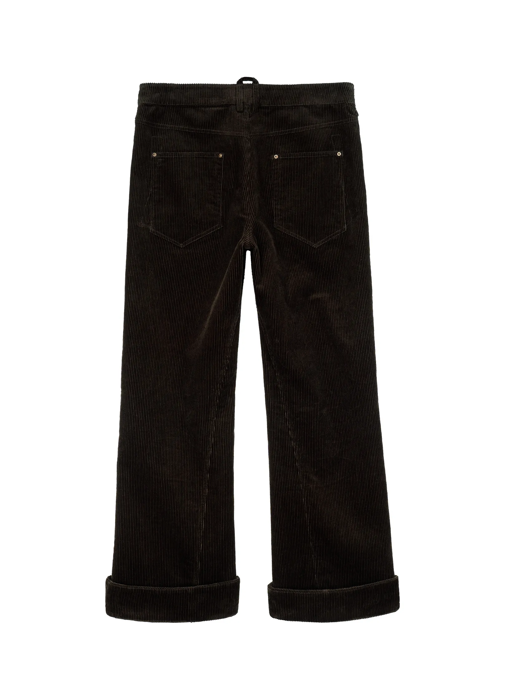 Flared Corduroy Trousers - Image 16