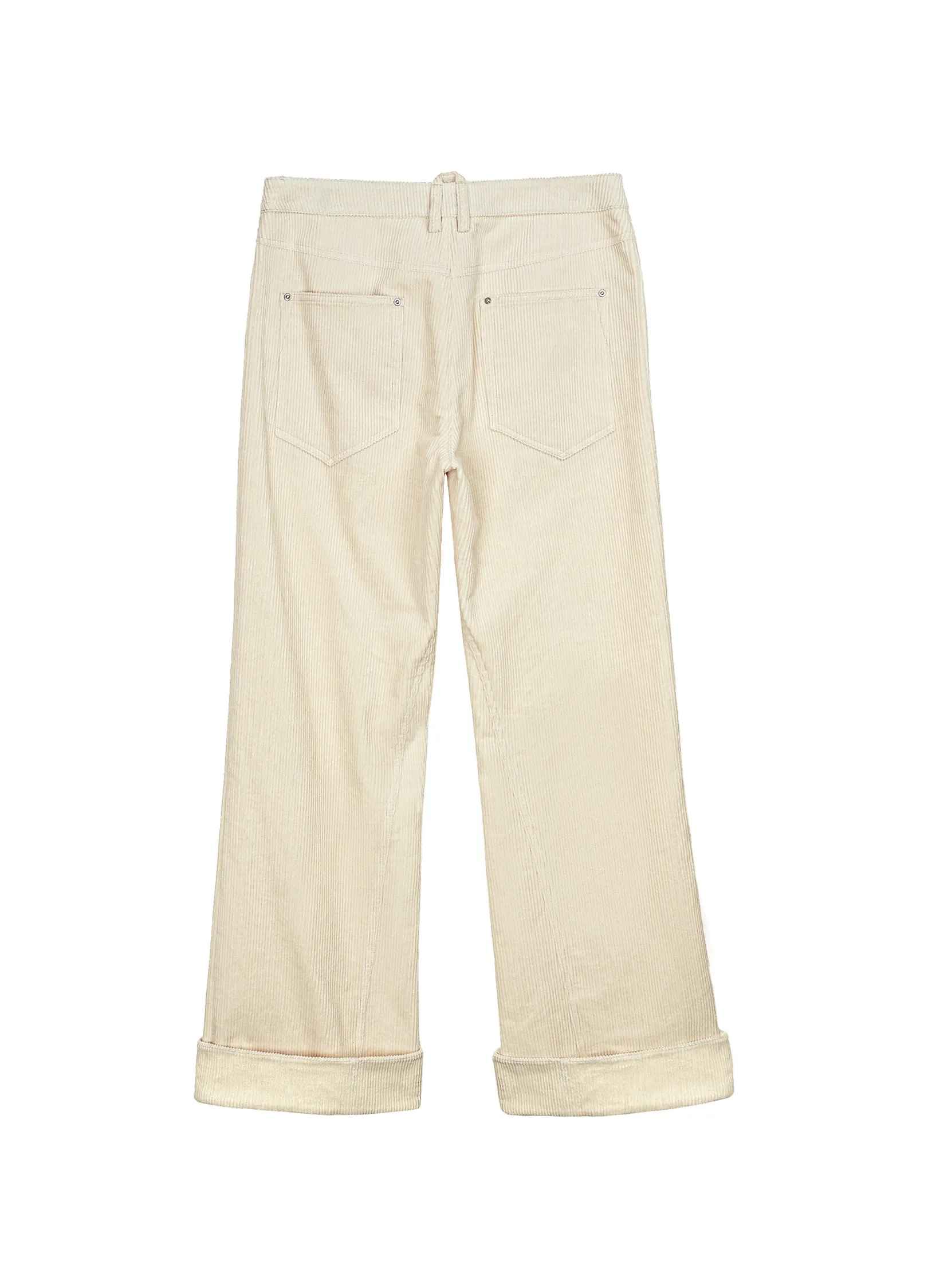 Flared Corduroy Trousers - Image 18