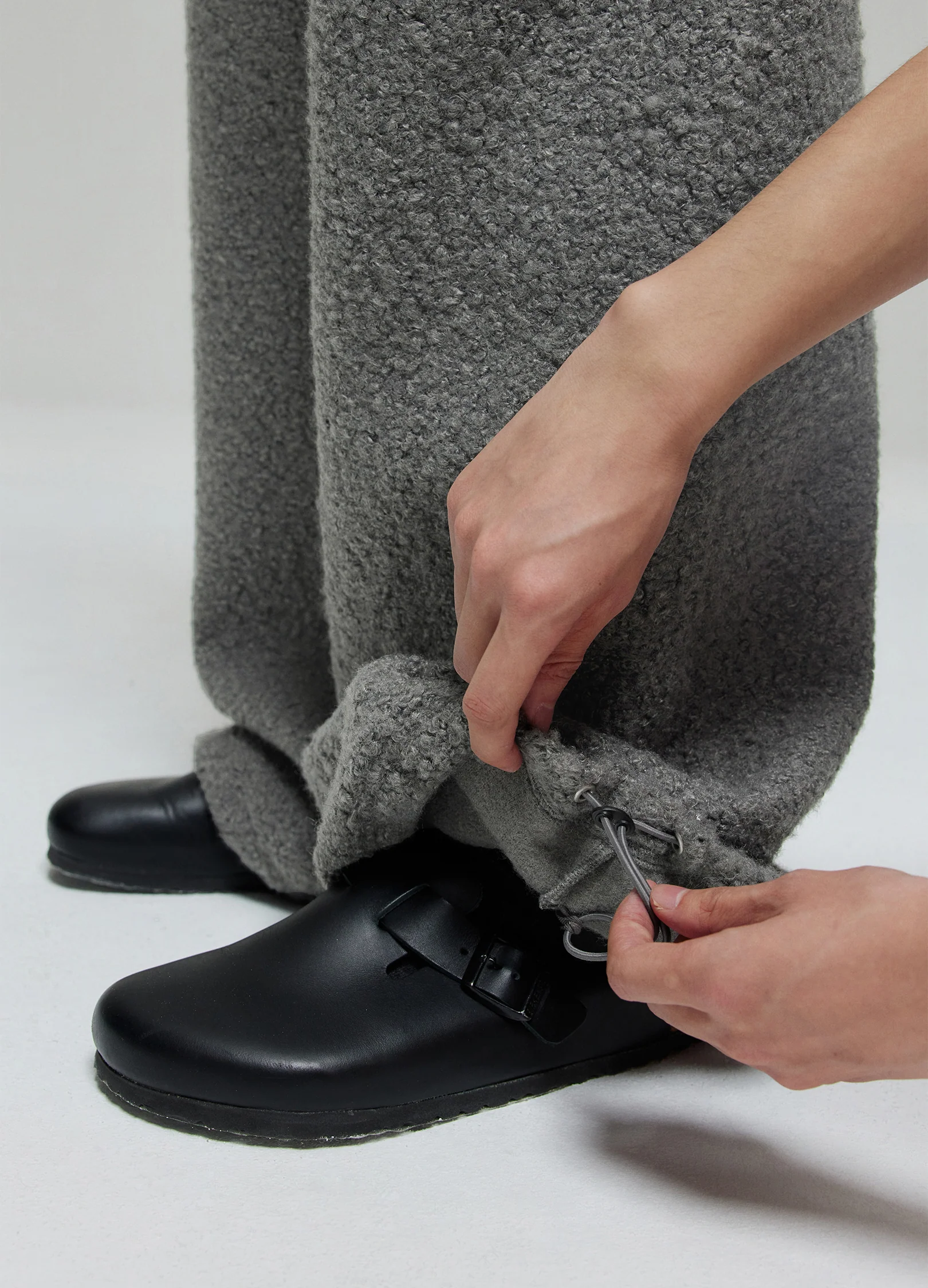 Fleece Wide Leg Trousers - Image 6