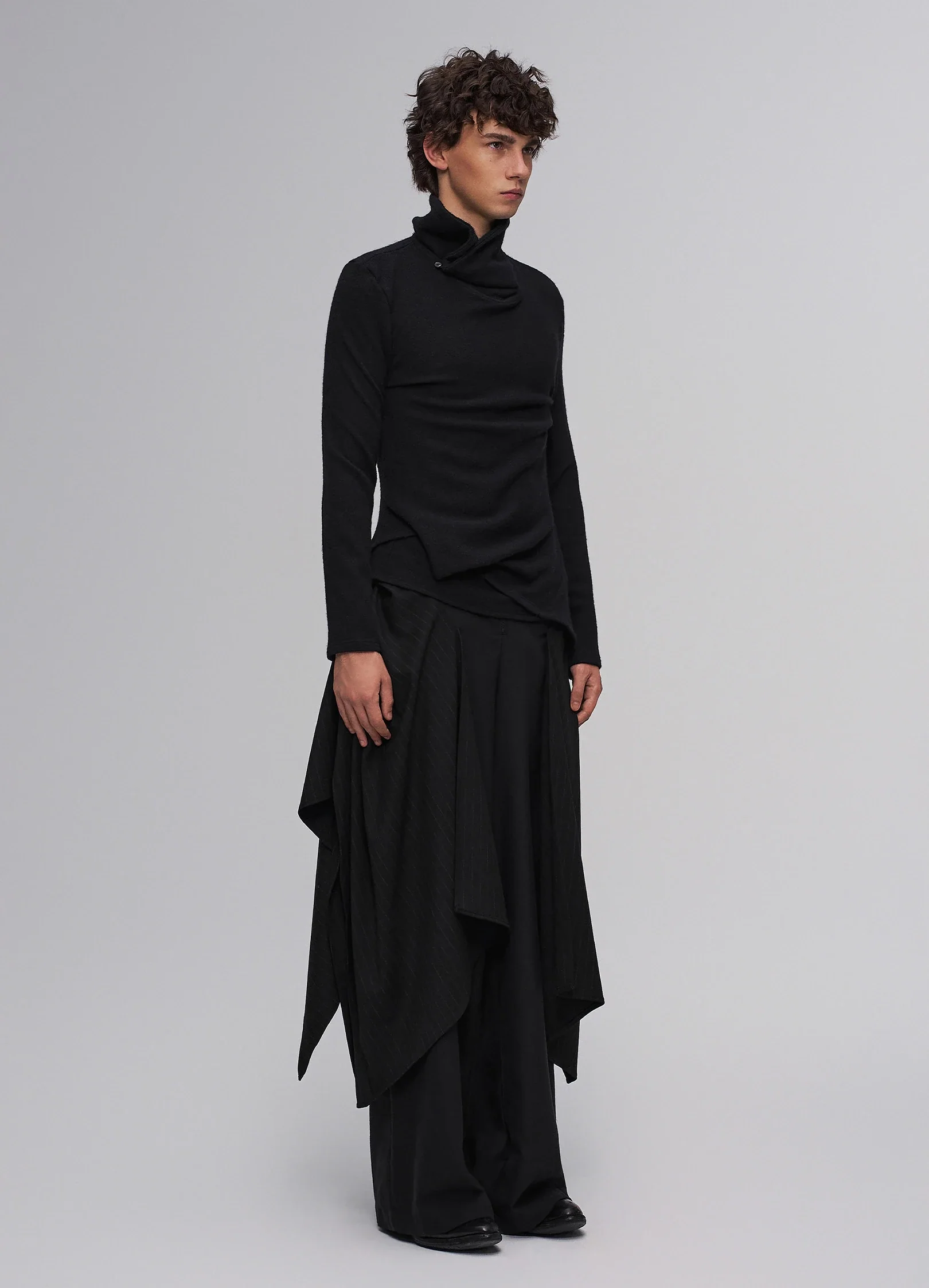 Folded Panel Trousers - Image 9