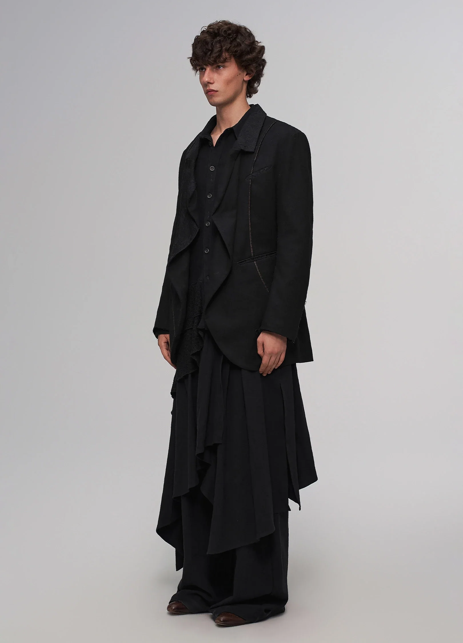 Frayed Edge Blazer - Image 2