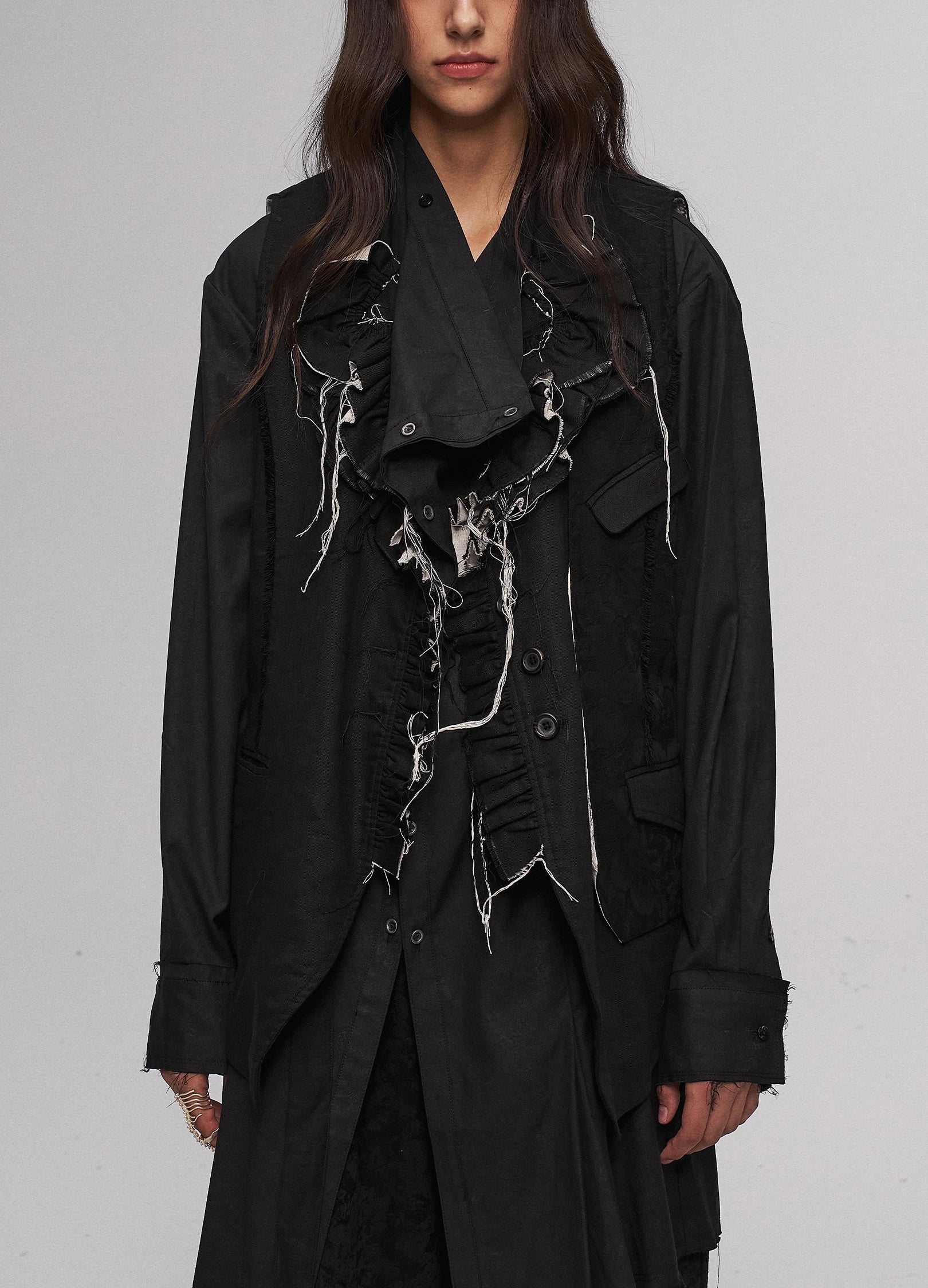 Fringe Collar Vest - Image 8