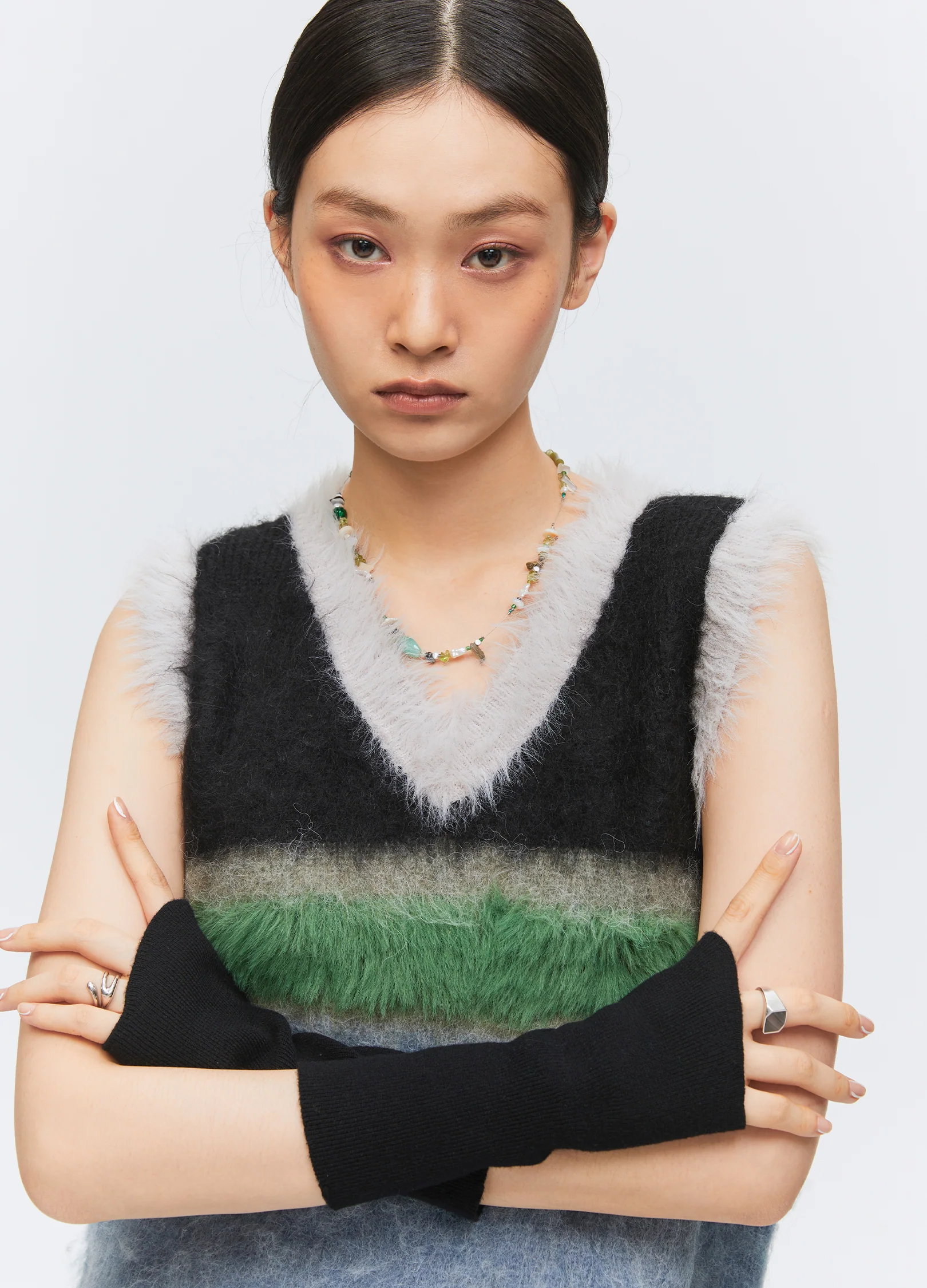 Fuzz Sweater Vest - Image 11