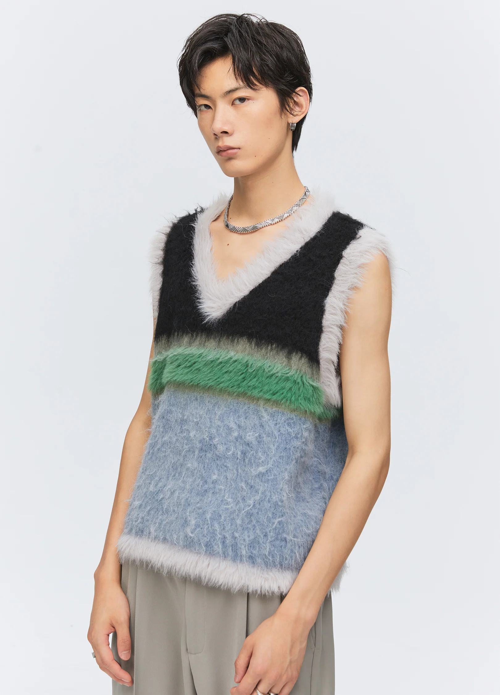 Fuzz Sweater Vest - Image 4
