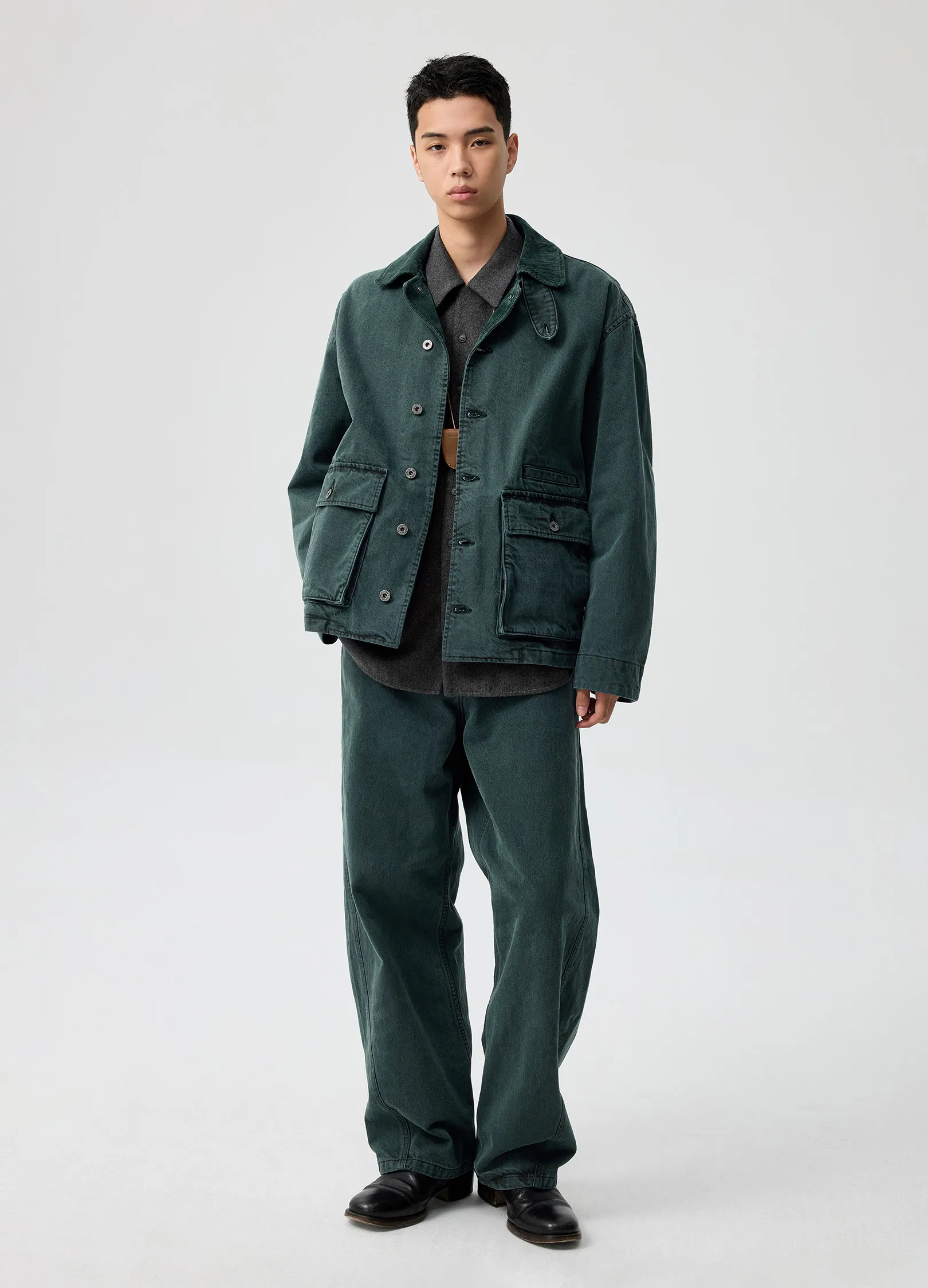 Garment Dyed Jacket - Image 3