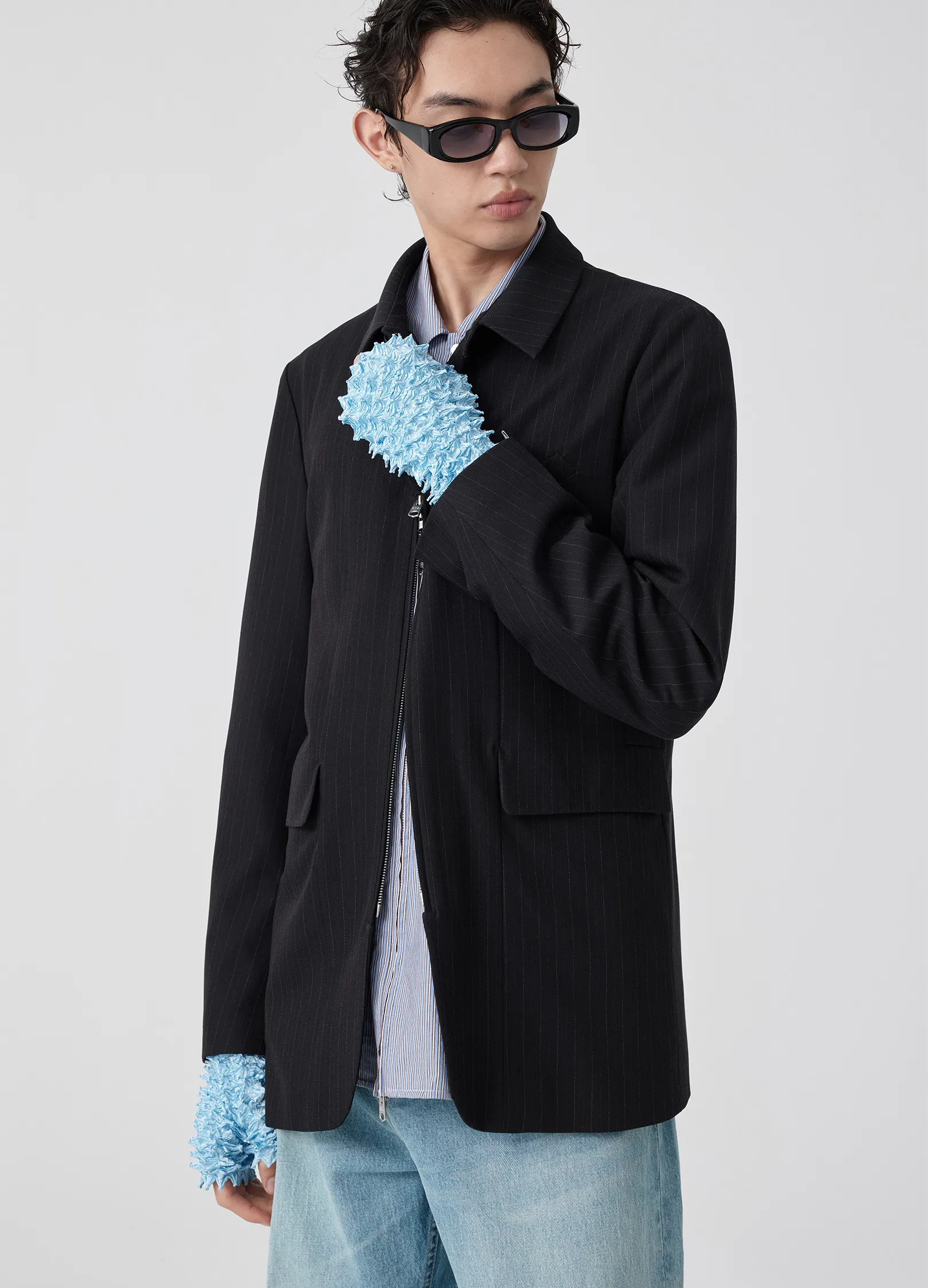 Half Zip Blazer - Image 5