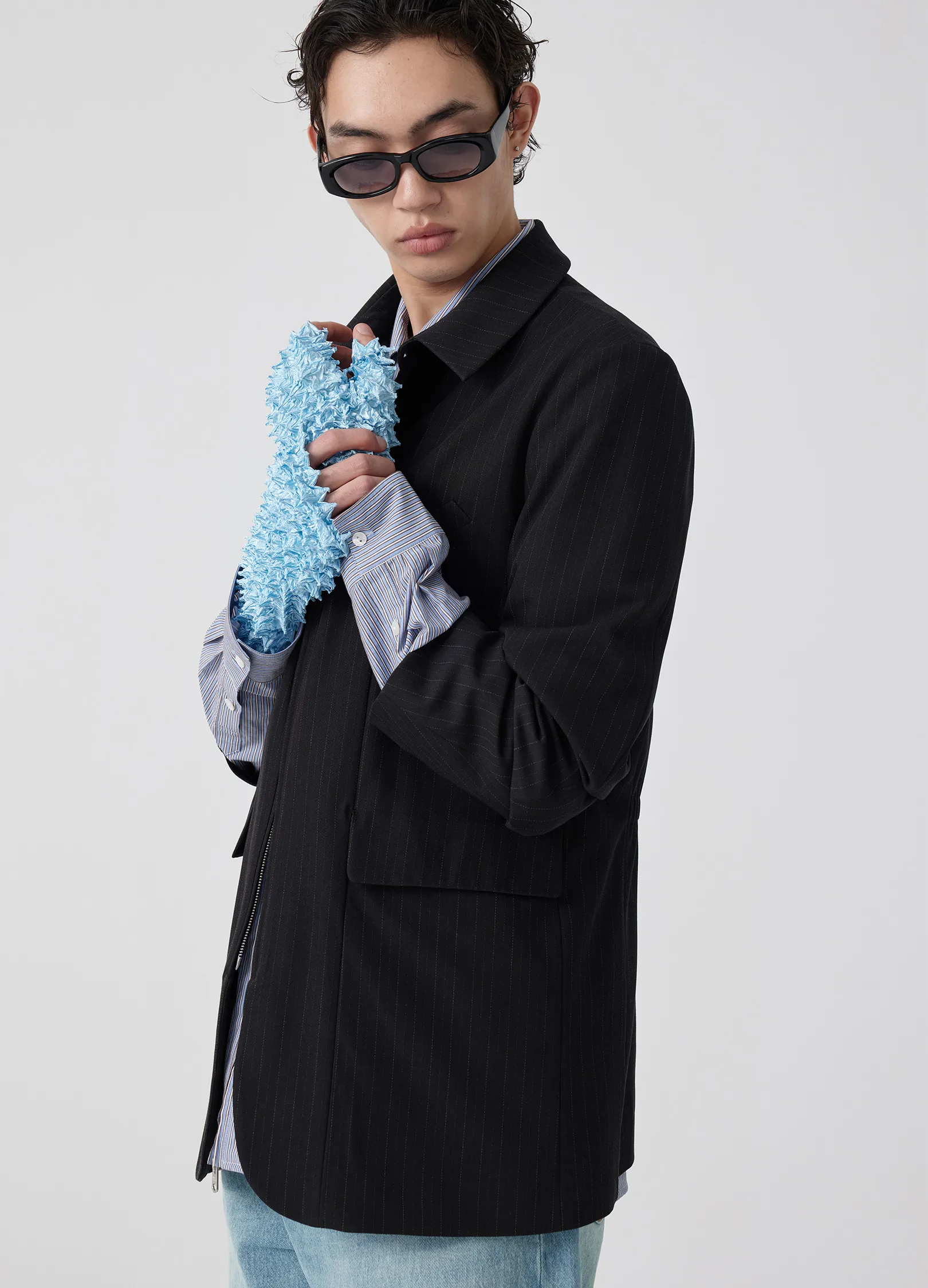 Half Zip Blazer - Image 7