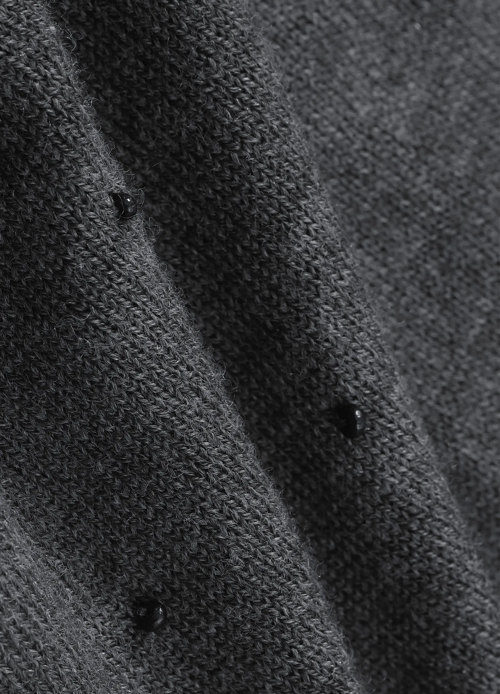 Hand-Studded Merino Wool Beanie - Image 10