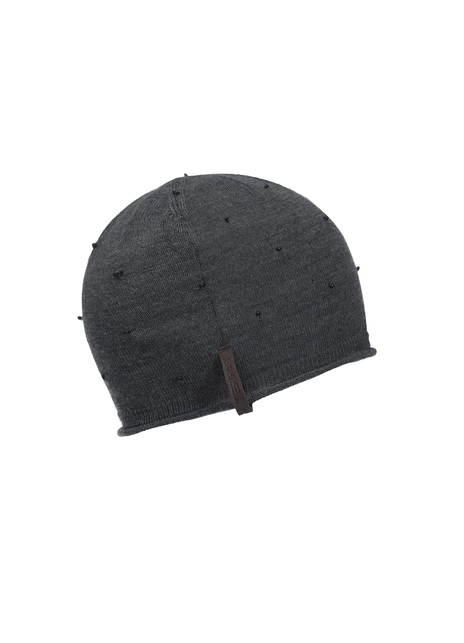 Hand-Studded Merino Wool Beanie - Image 12