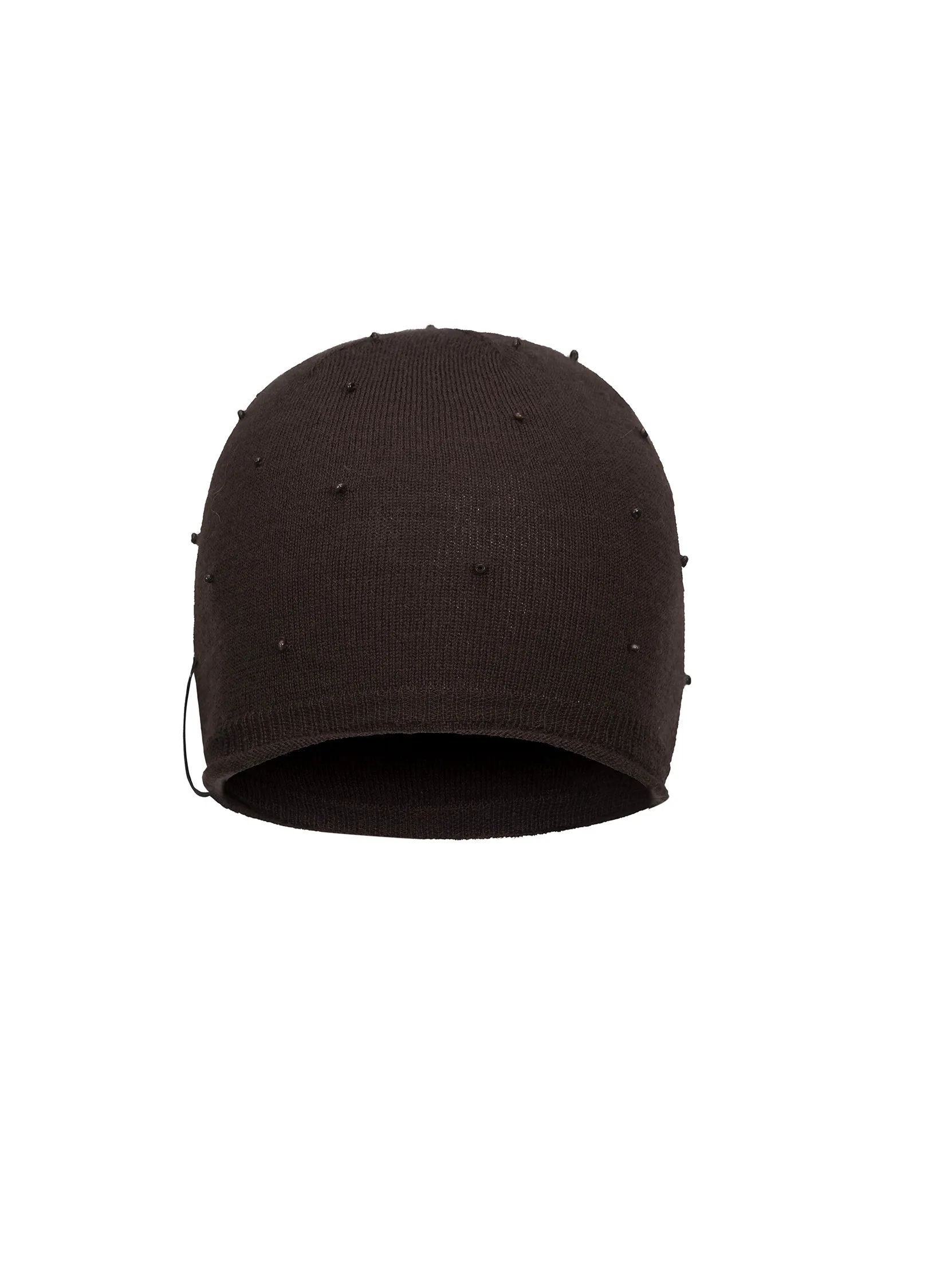Hand-Studded Merino Wool Beanie - Image 15
