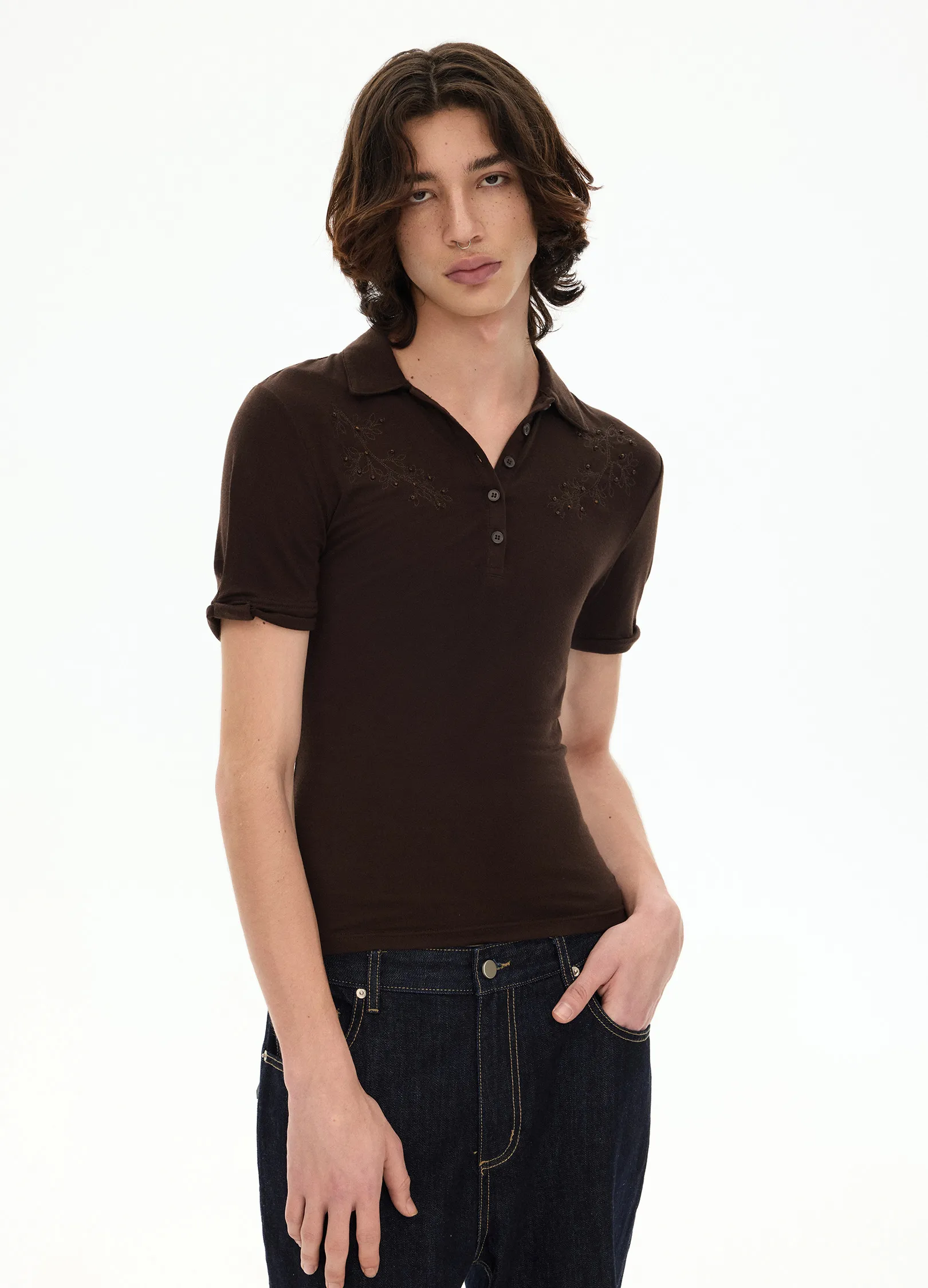 Hand-Studded Polo - Image 7
