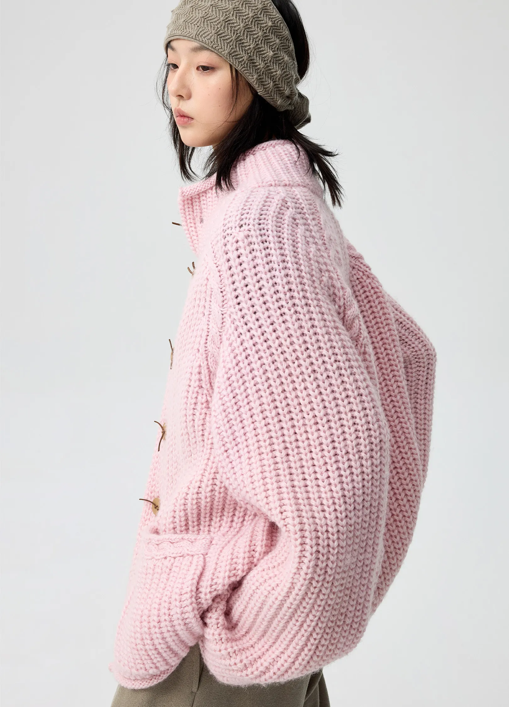 Heavy Knit Cardigan - Image 6