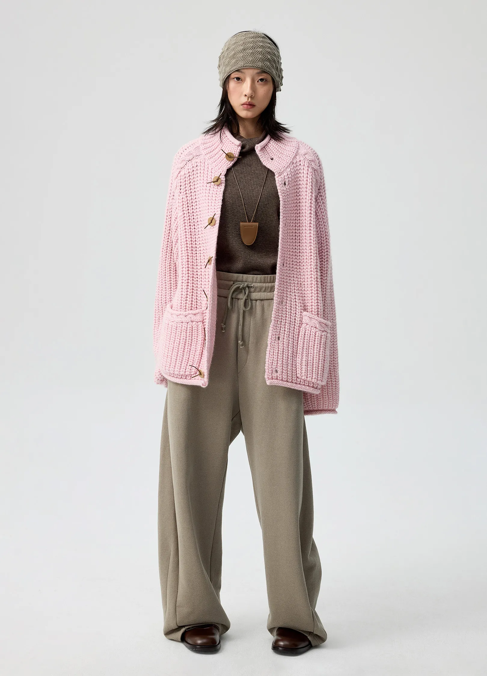Heavy Knit Cardigan - Image 9