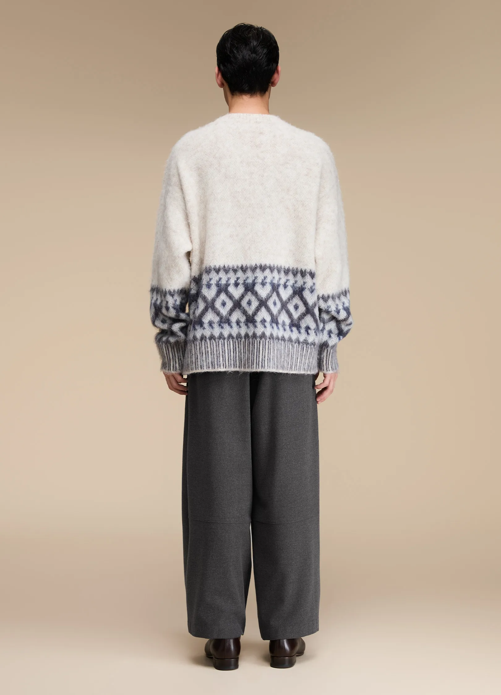 Heavy Tweed Trousers - Image 11