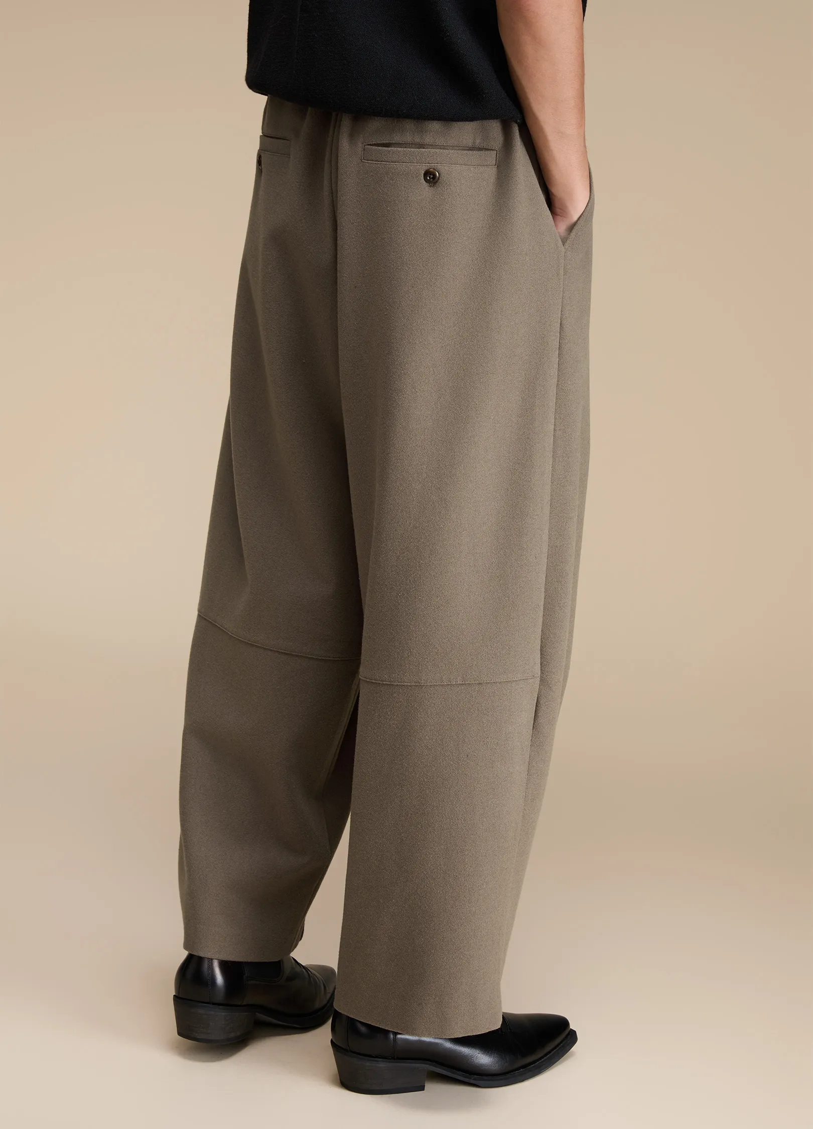 Heavy Tweed Trousers - Image 5