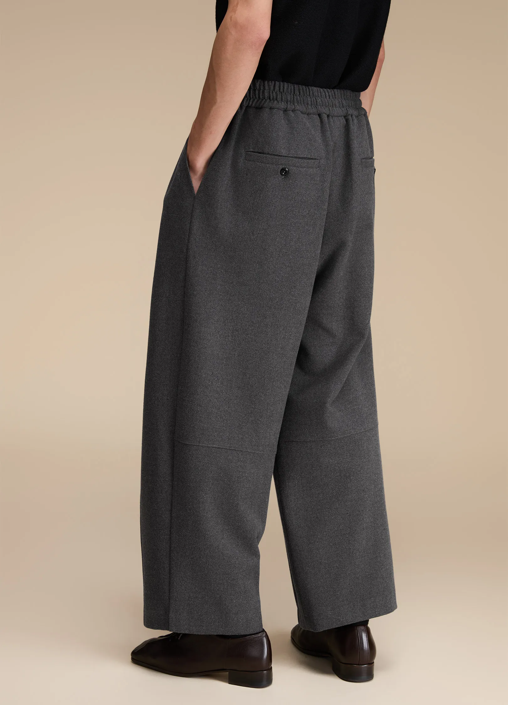 Heavy Tweed Trousers - Image 6