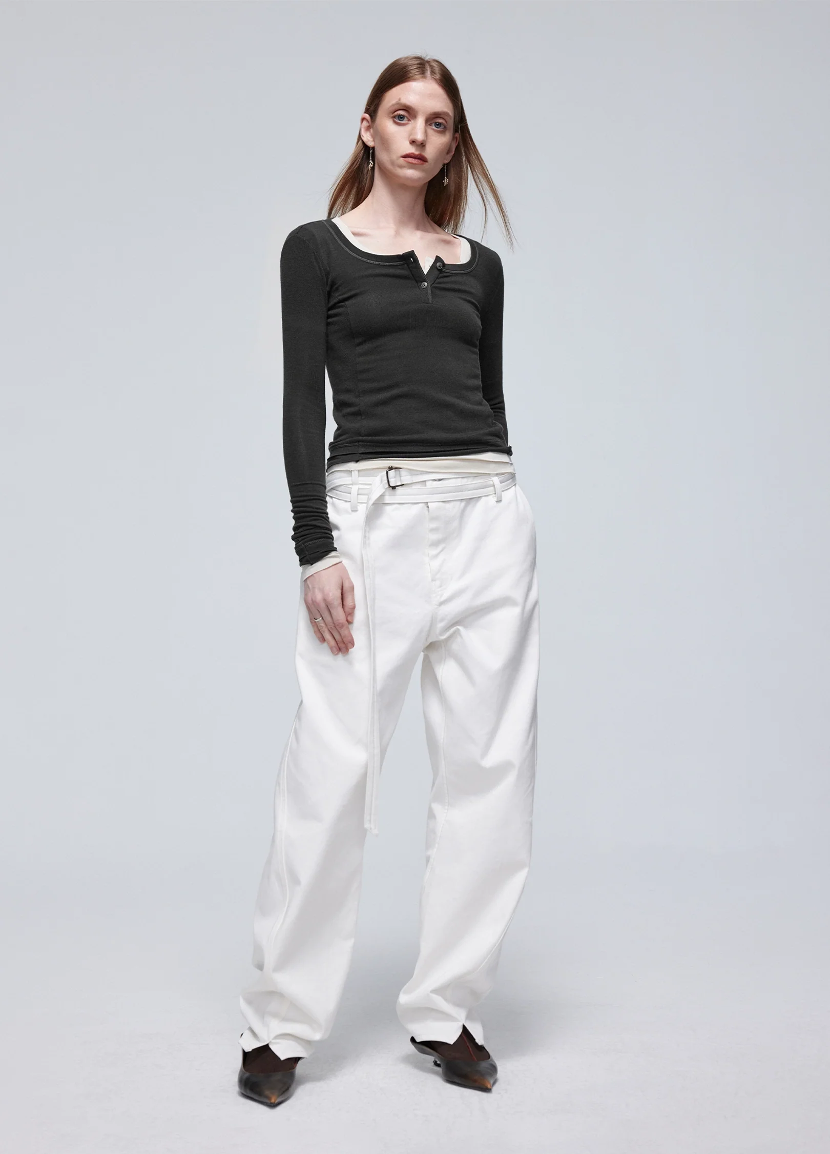 Henley Shirt Womens - Image 4