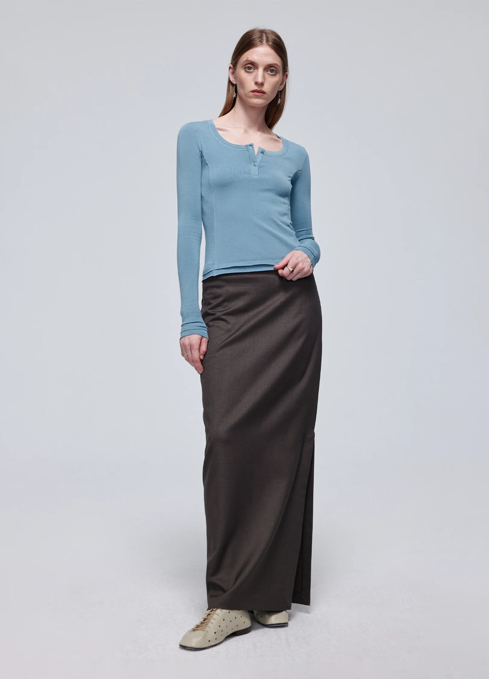 Henley Shirt Womens - Image 5