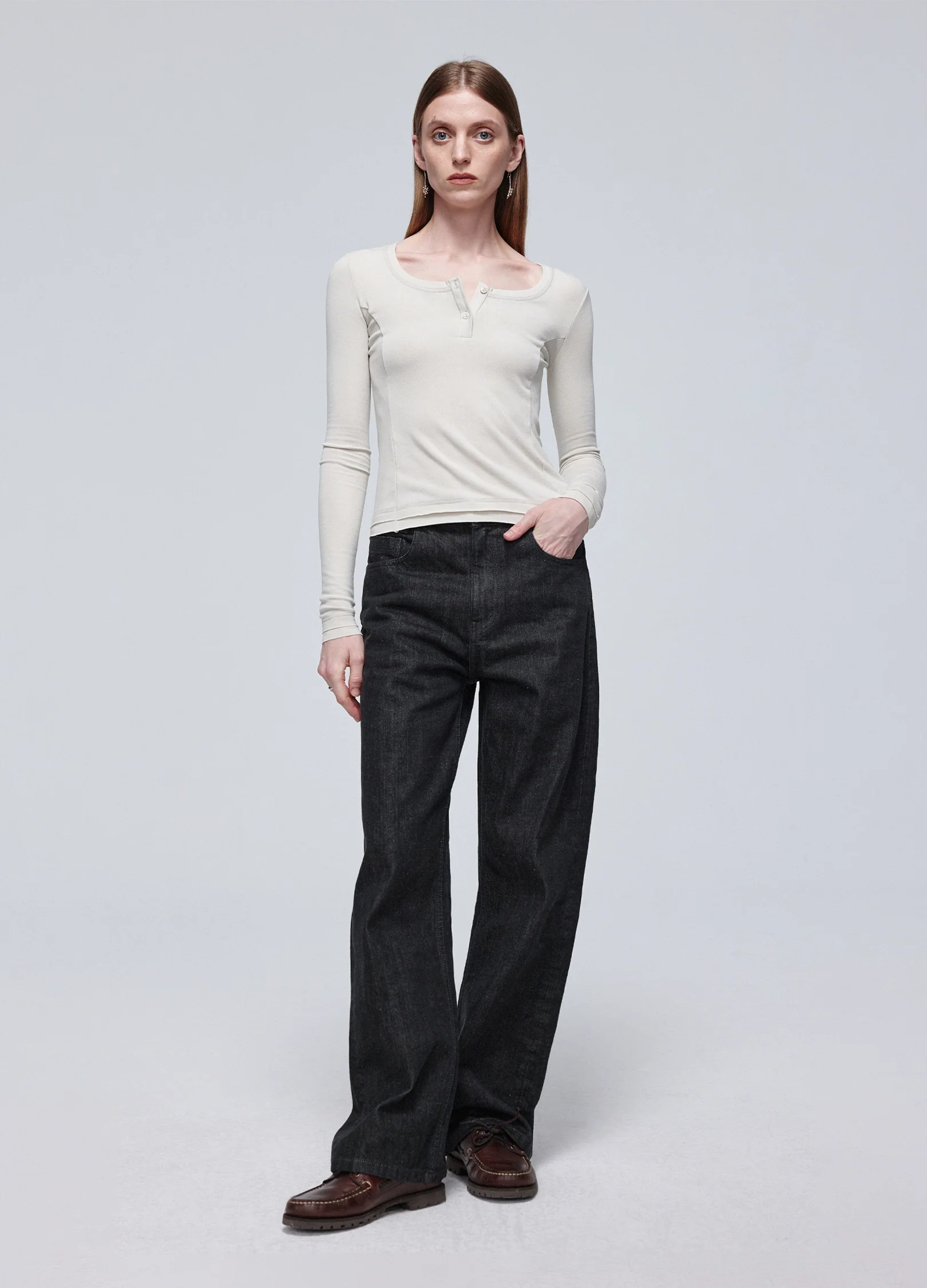 Henley Shirt Womens - Image 7