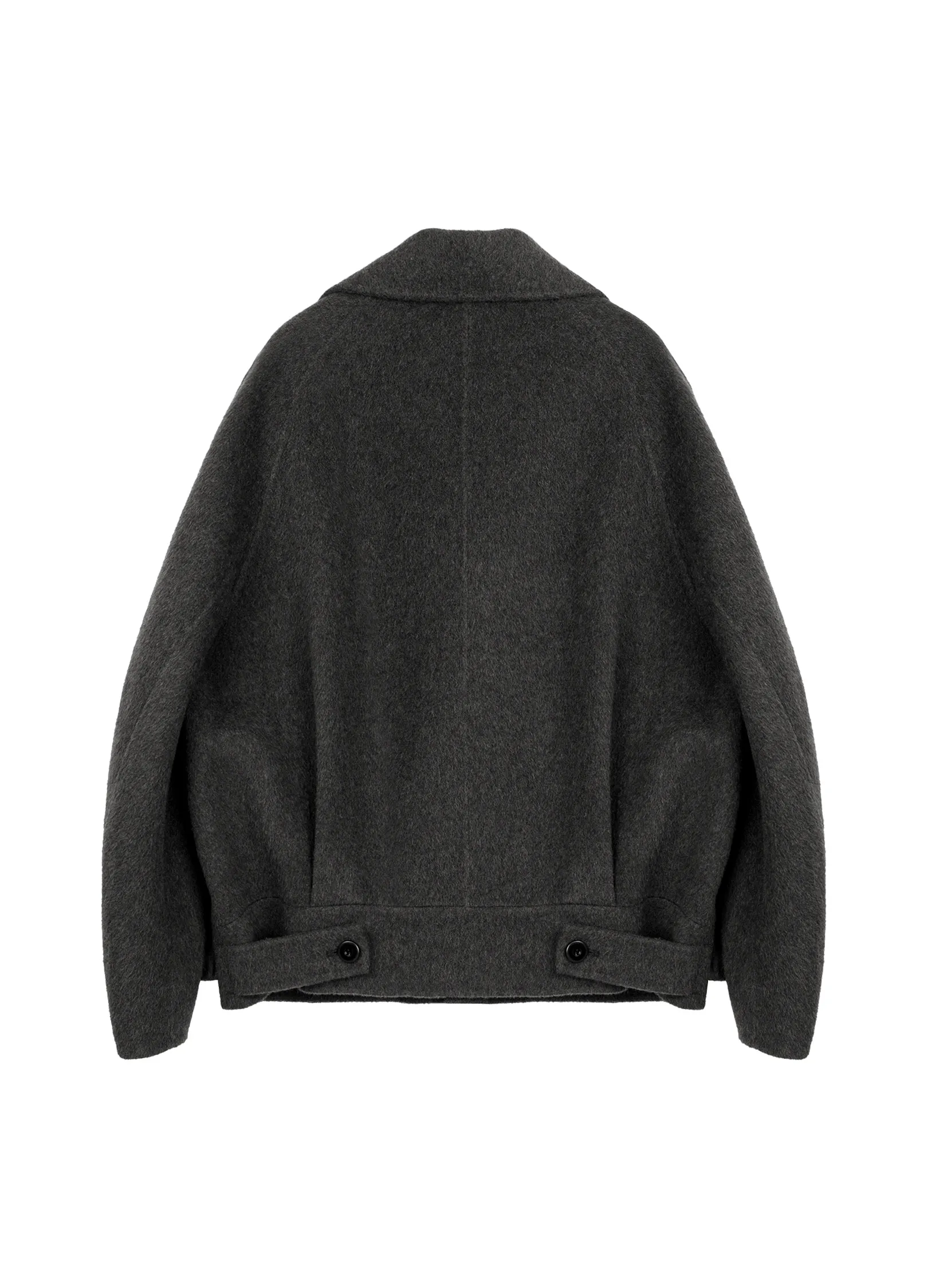 High Neck Wool Jacket - Image 18
