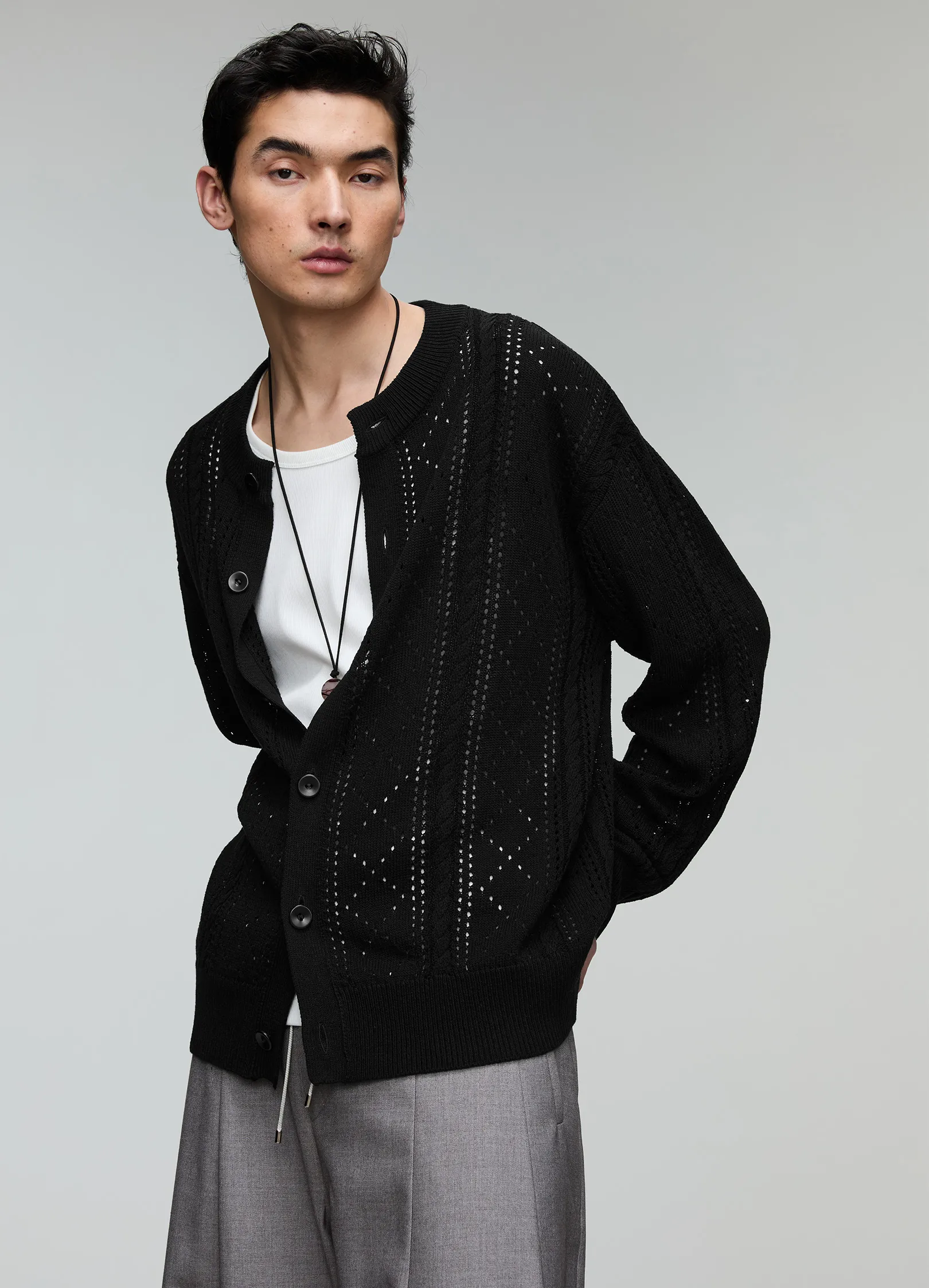 Hollow Cardigan - Image 6