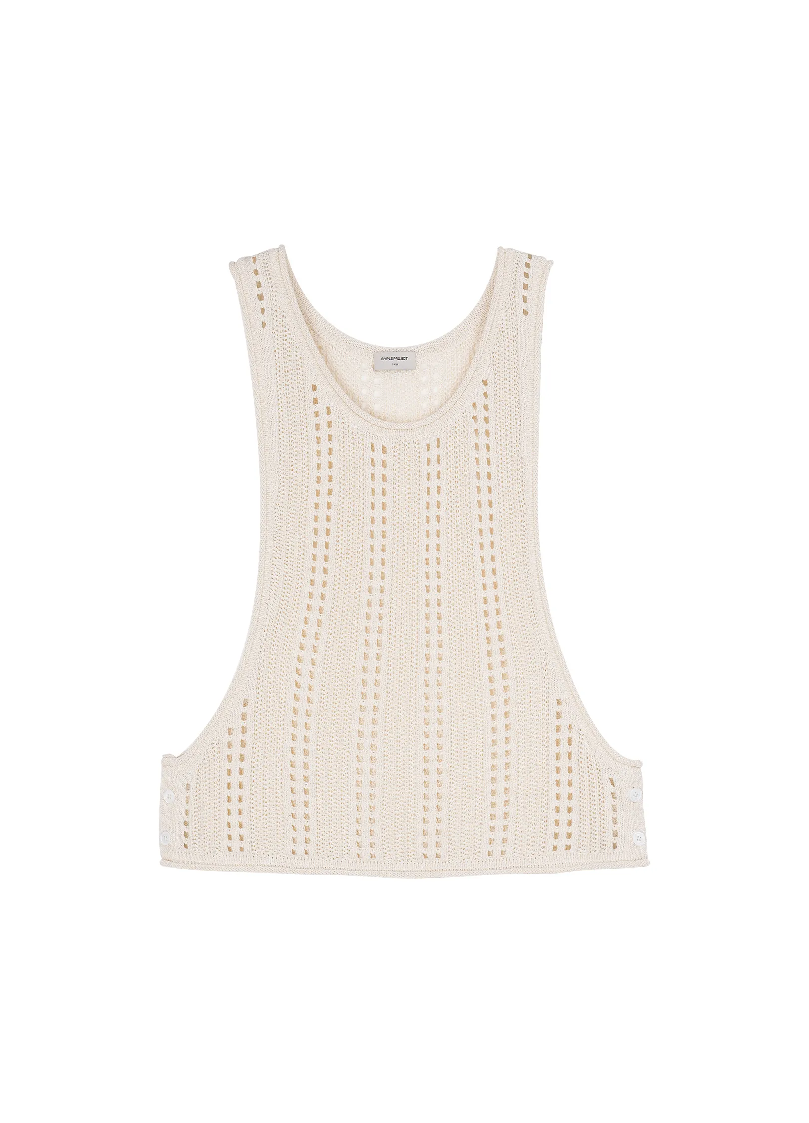 Hollow Crochet Vest - Image 14