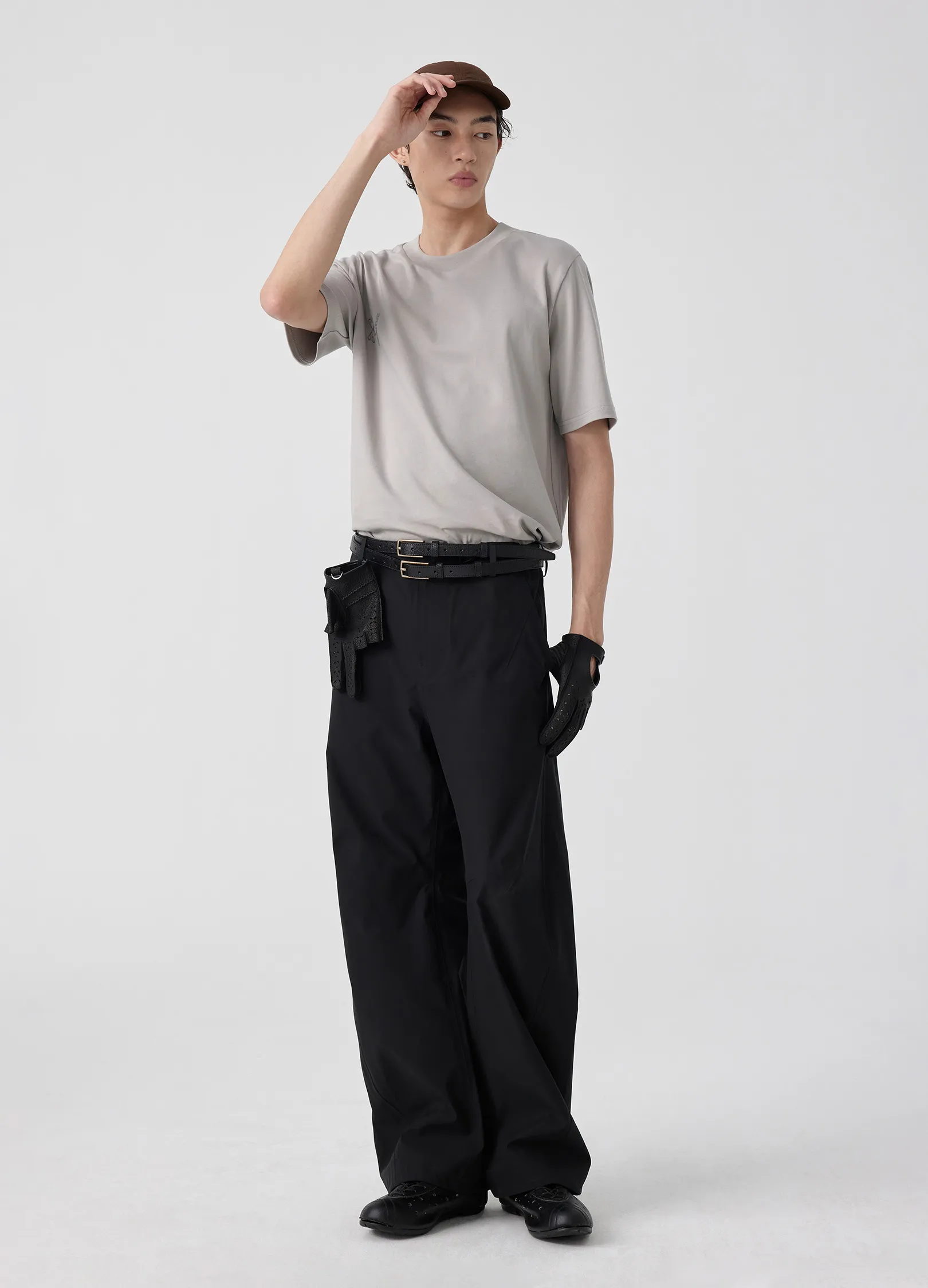 Hollow Leather Driver Gloves - Image 11