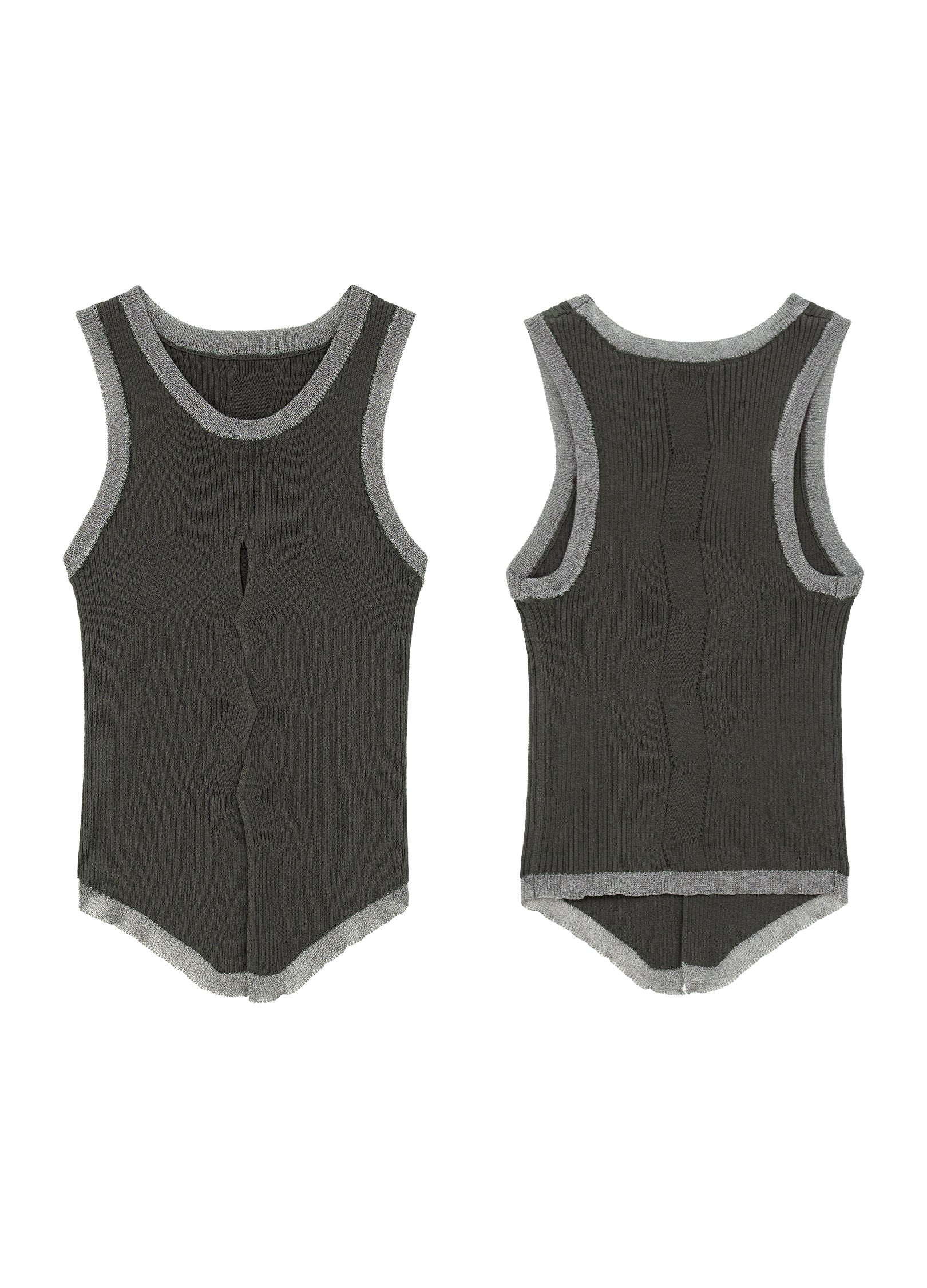 Hollow Knit Tank Top - Image 11