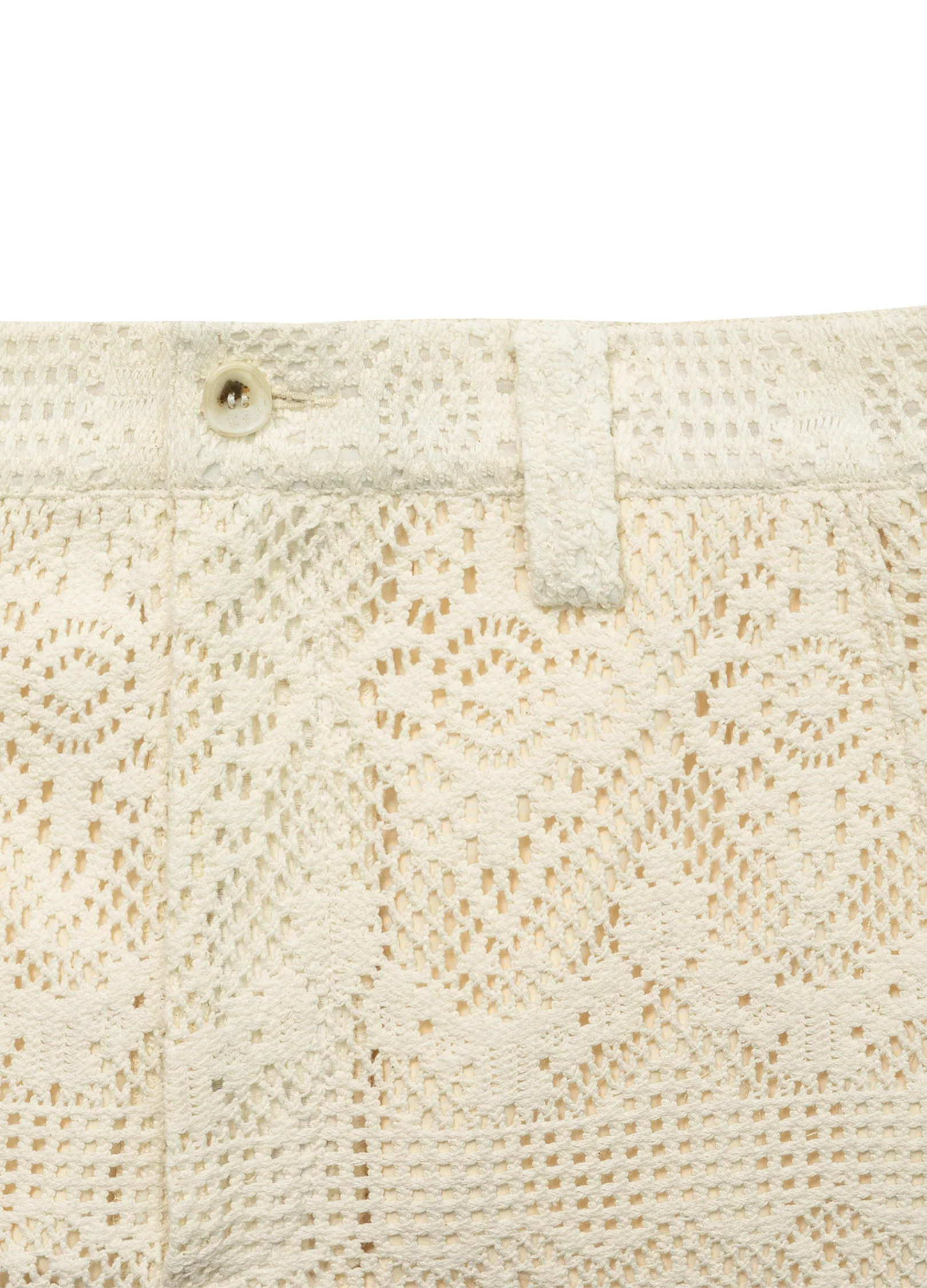 Hollow Lace Wide Trousers - Image 9