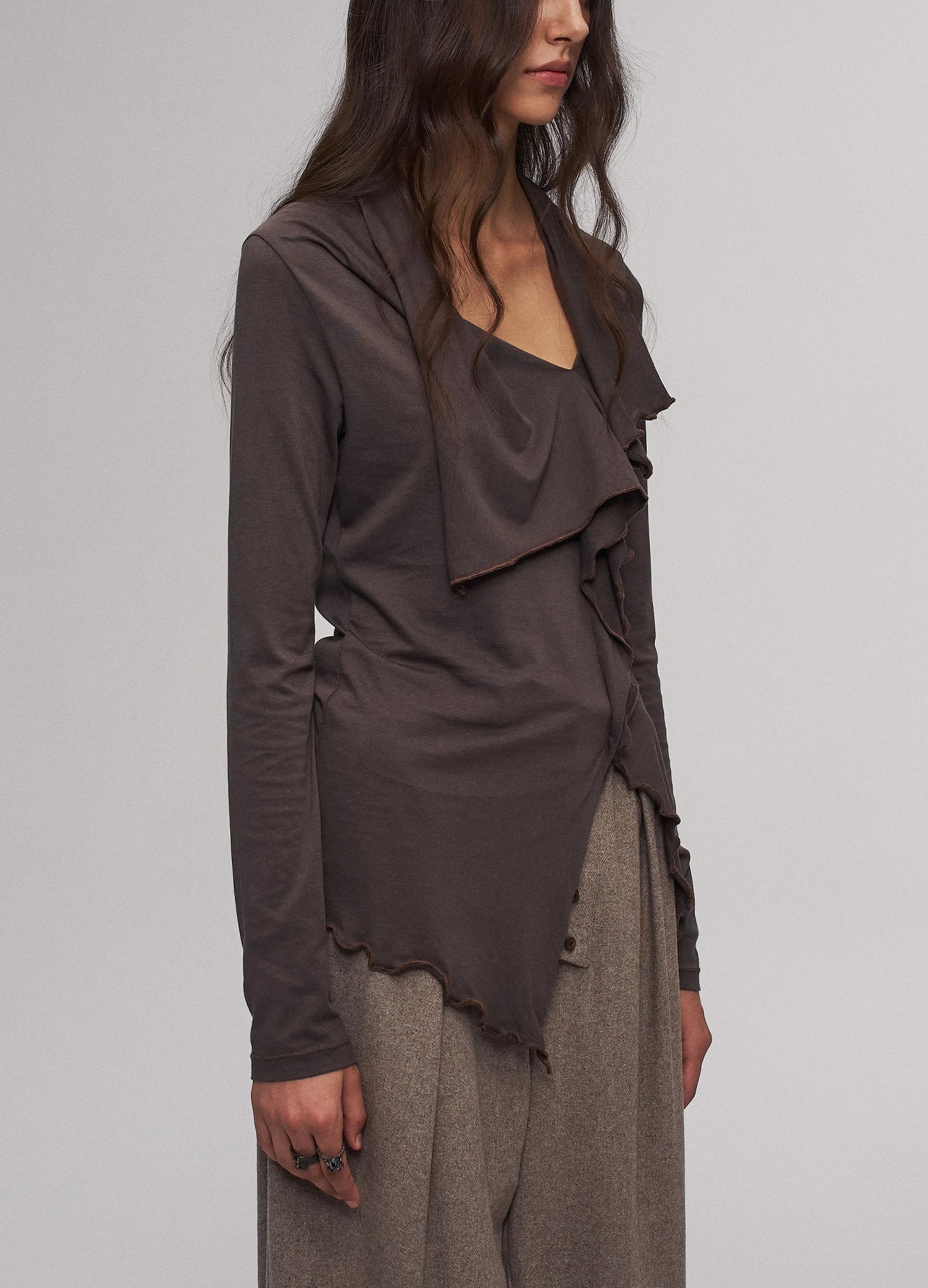 Iris Knit Top Brown - Image 7