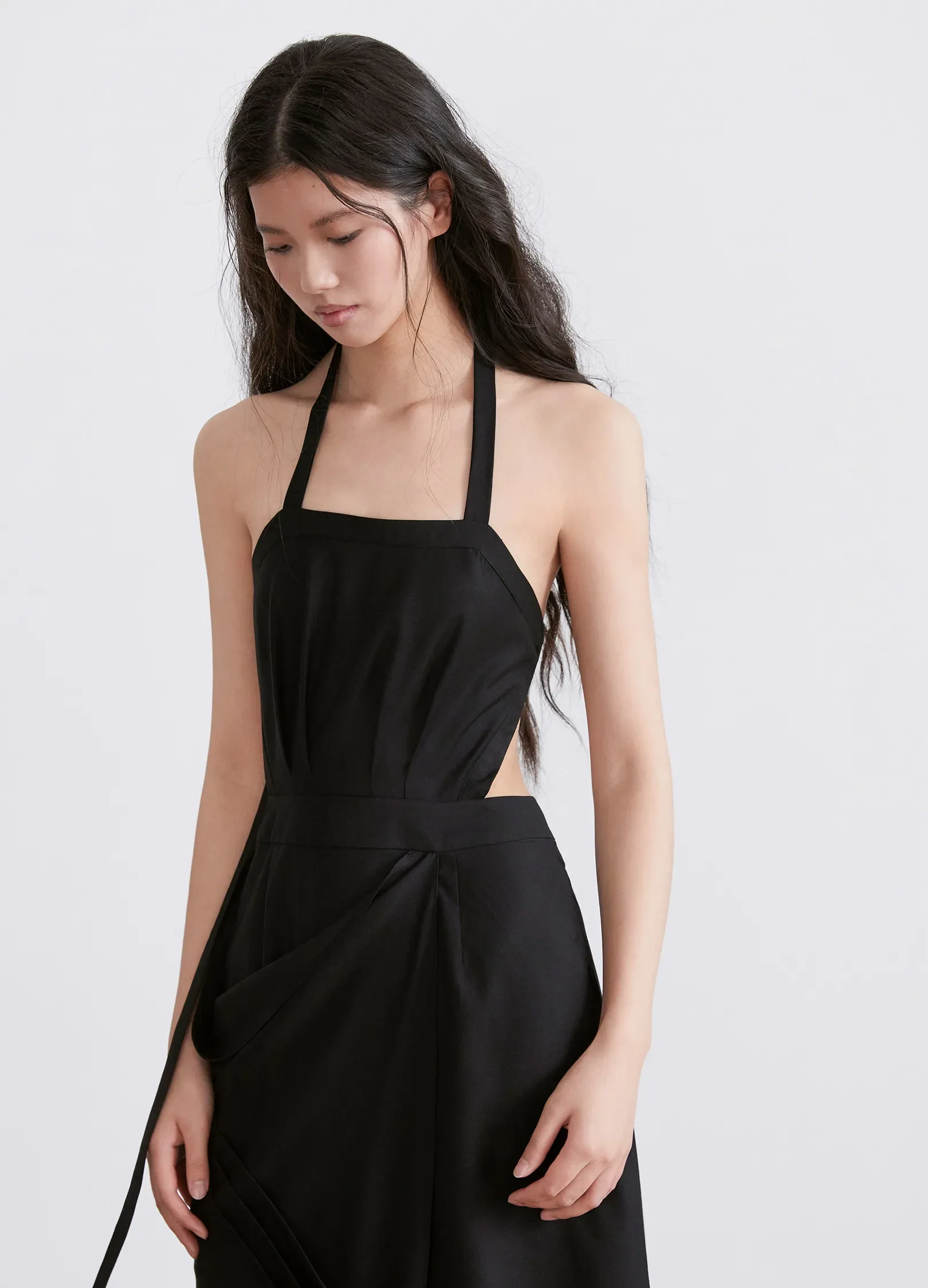 Irregular Pleated Dress - Image 6