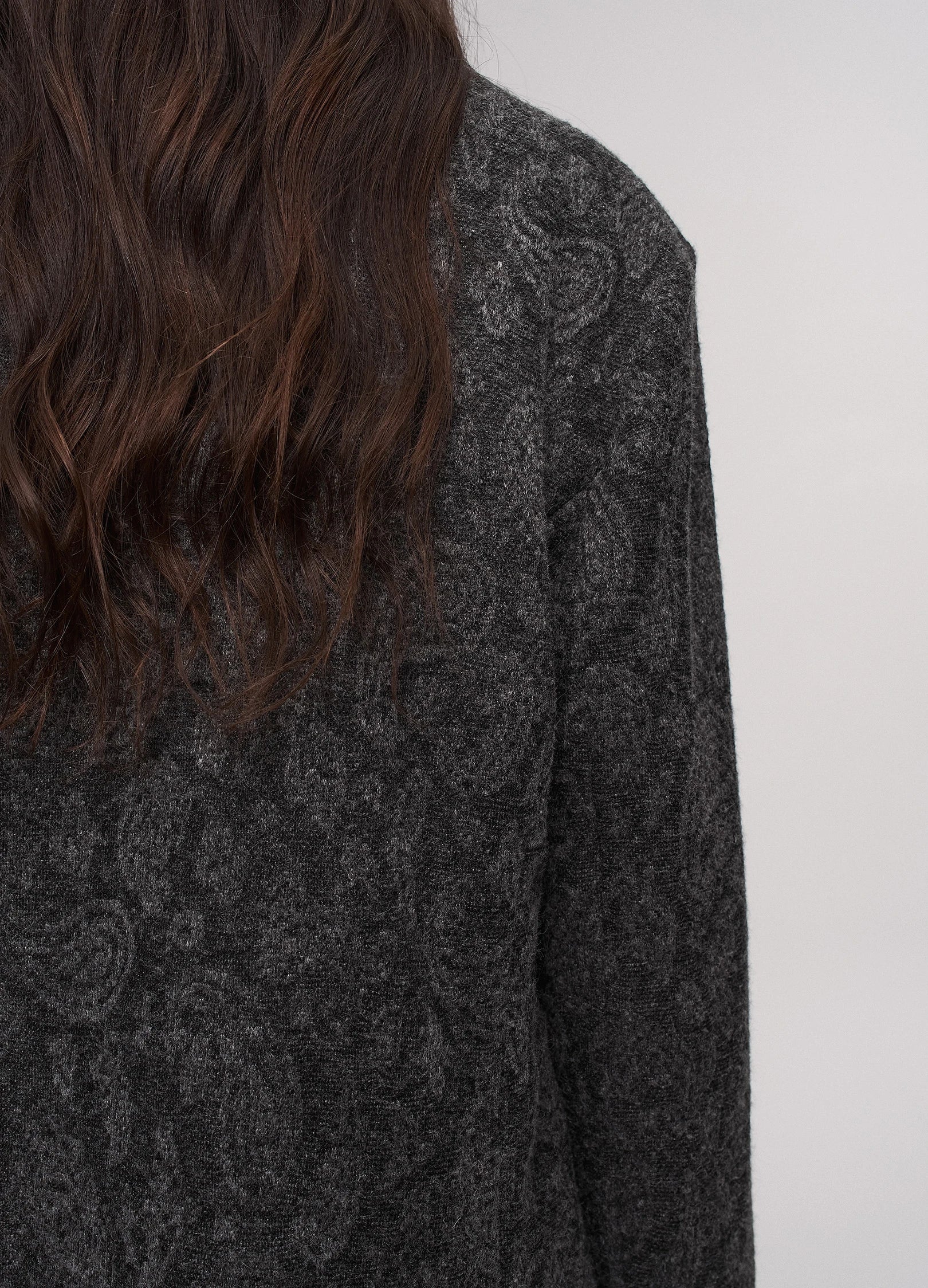 Jacquard Knit Blazer - Image 8