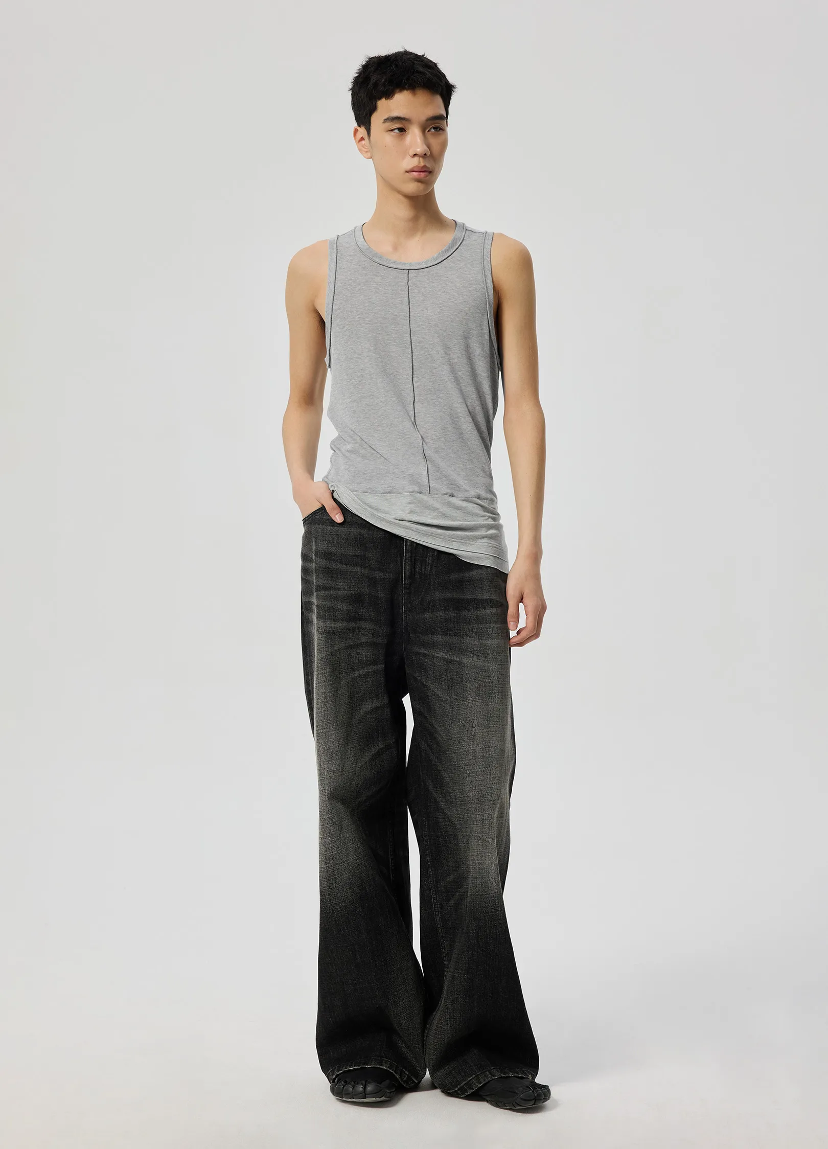 Jet Wash Wide Denim - Image 10