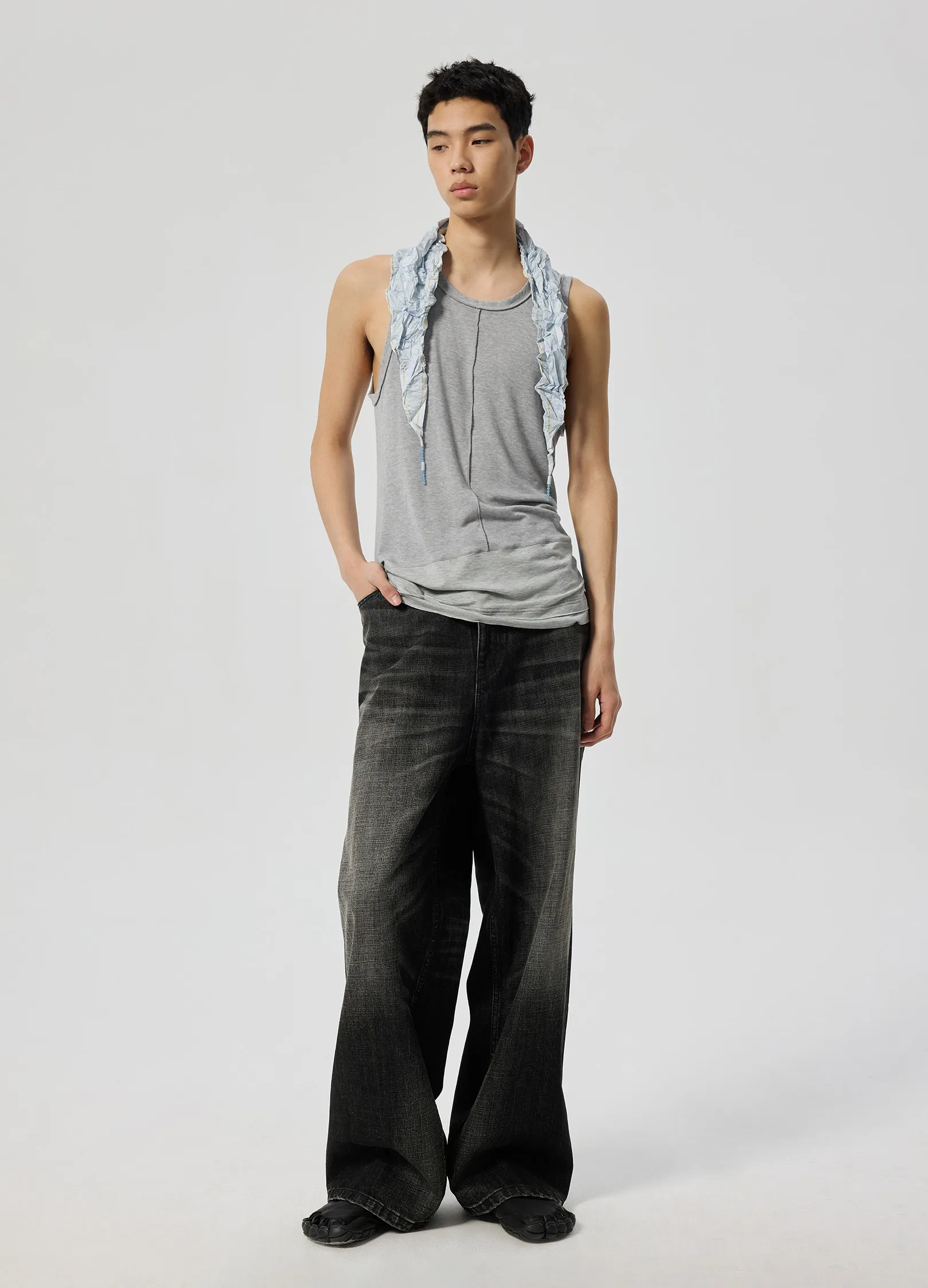 Jet Wash Wide Denim - Image 6